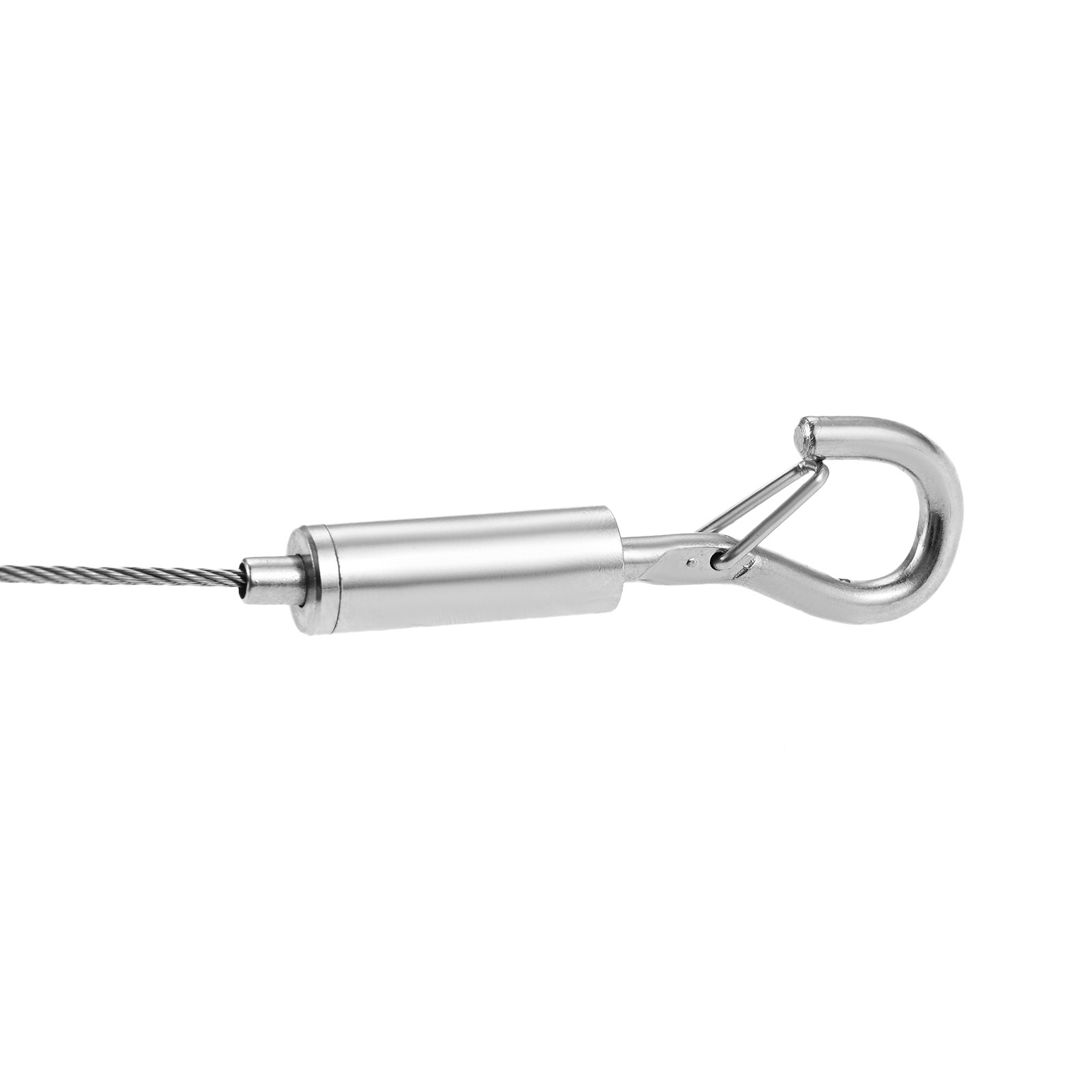 4Pcs Stainless Steel Rope Adjustable Picture Hanging Wire Kit 6.6FT Heavy Duty