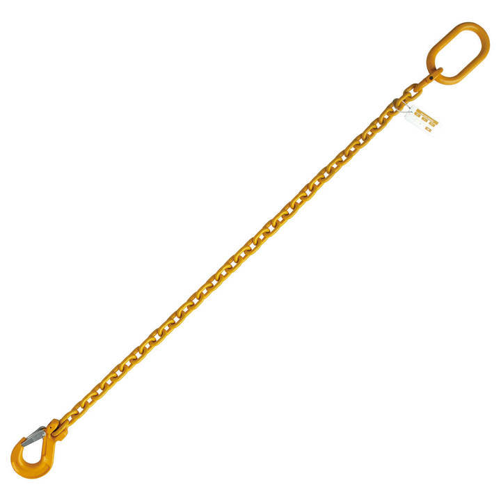 5/16″ x 4′ G80 Chain Lifting Sling with Sling Hook Single Leg