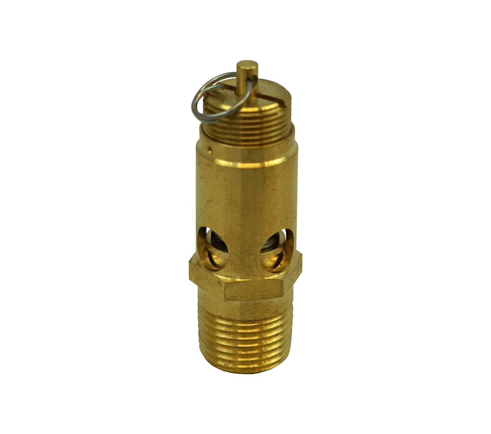 Kingston 1/2” NPT Brass Soft Seat Pressure Relief Valve 20 PSI / 71 SCFM