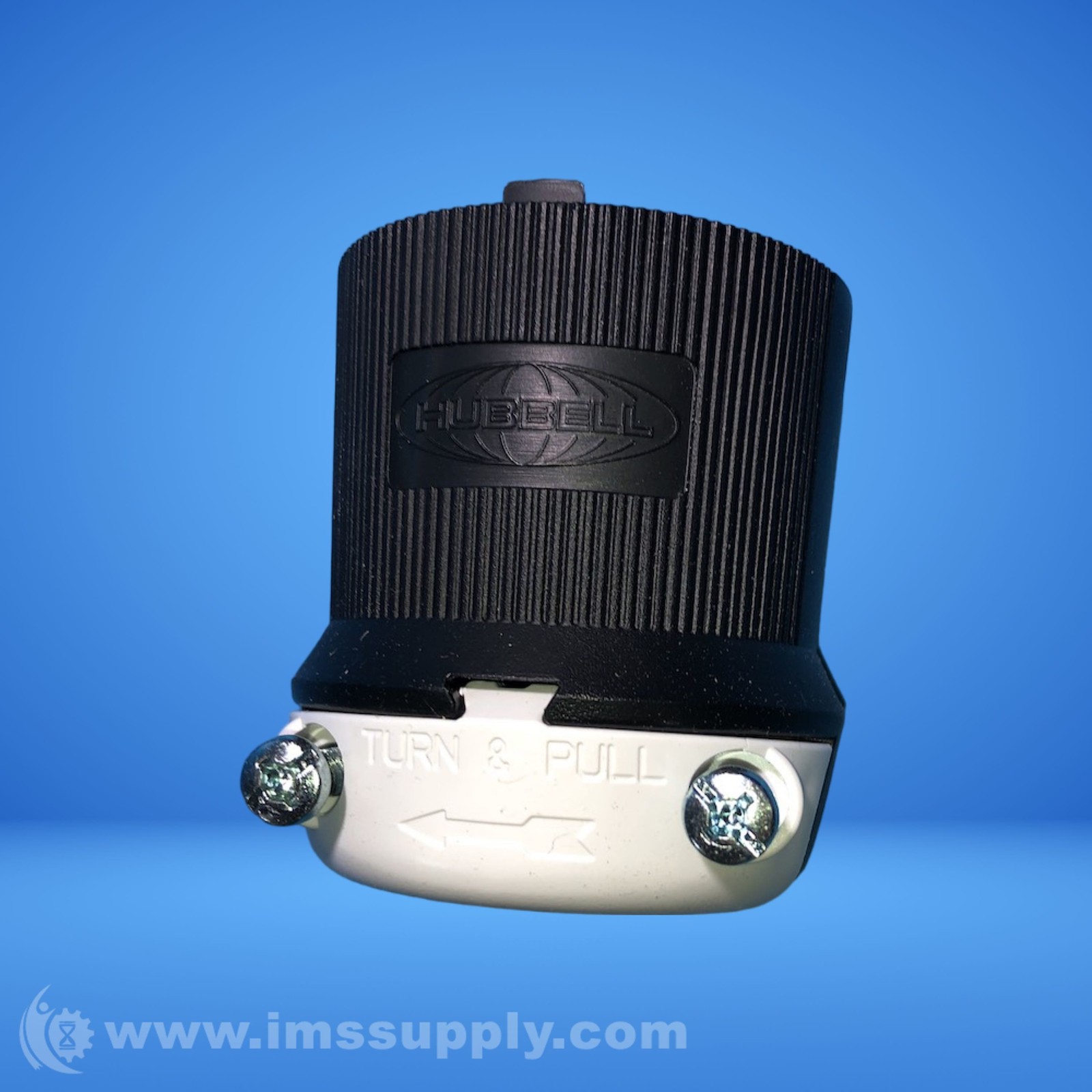 Hubbell HBL2731S 30A 480V 3P4W Locking Plug FNOB