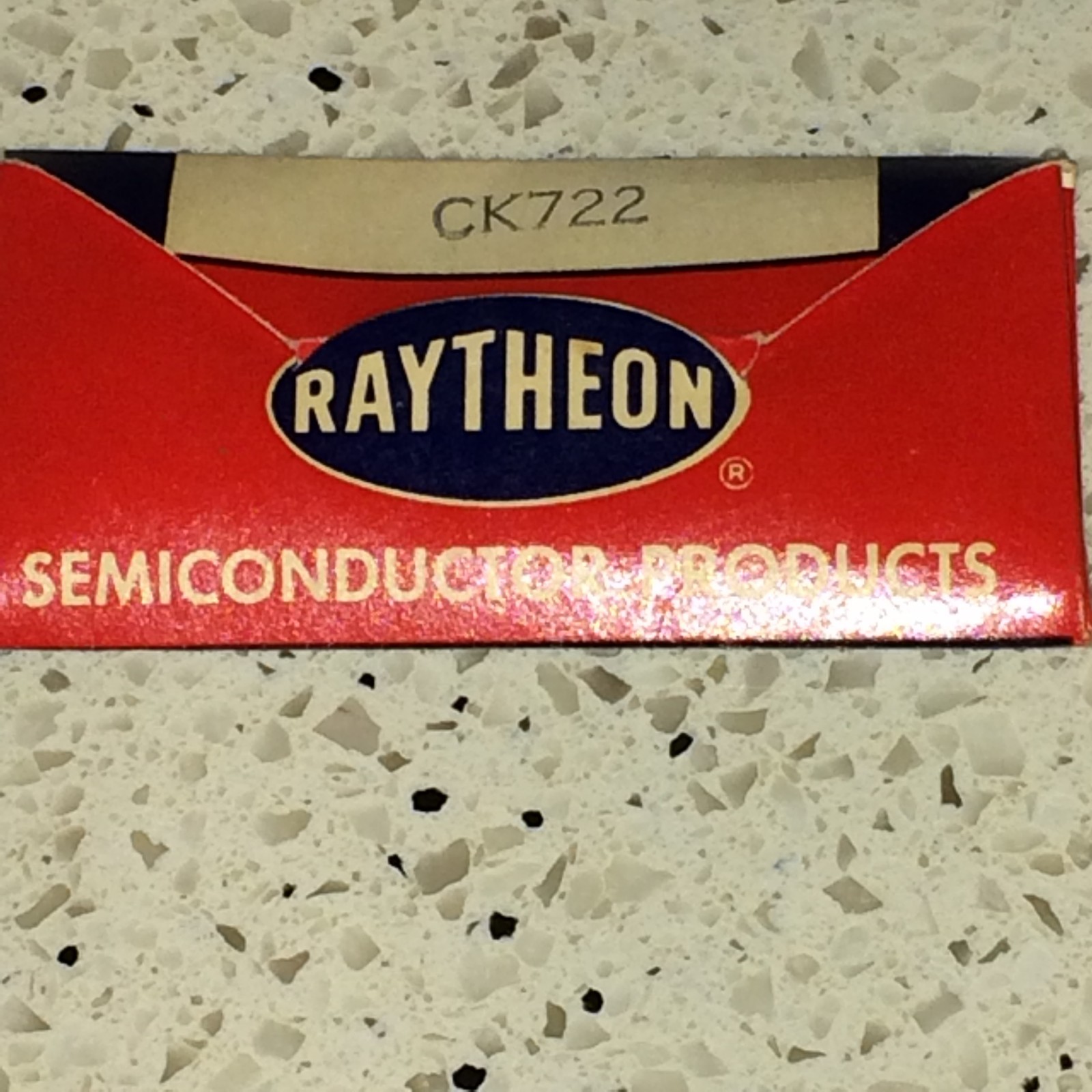 1 RAYTHEON CK722 NOS/NIP Germanium PNP TRANSISTOR