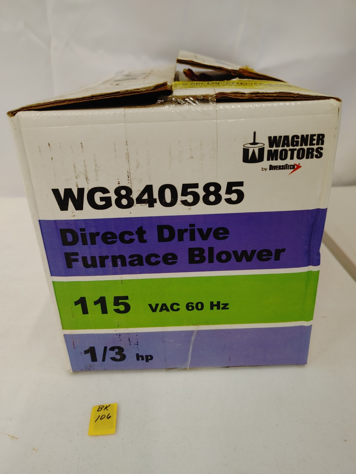 Diversitech WG840585 Motor, (Ddb) 1/3Hp, 115V, , Grey