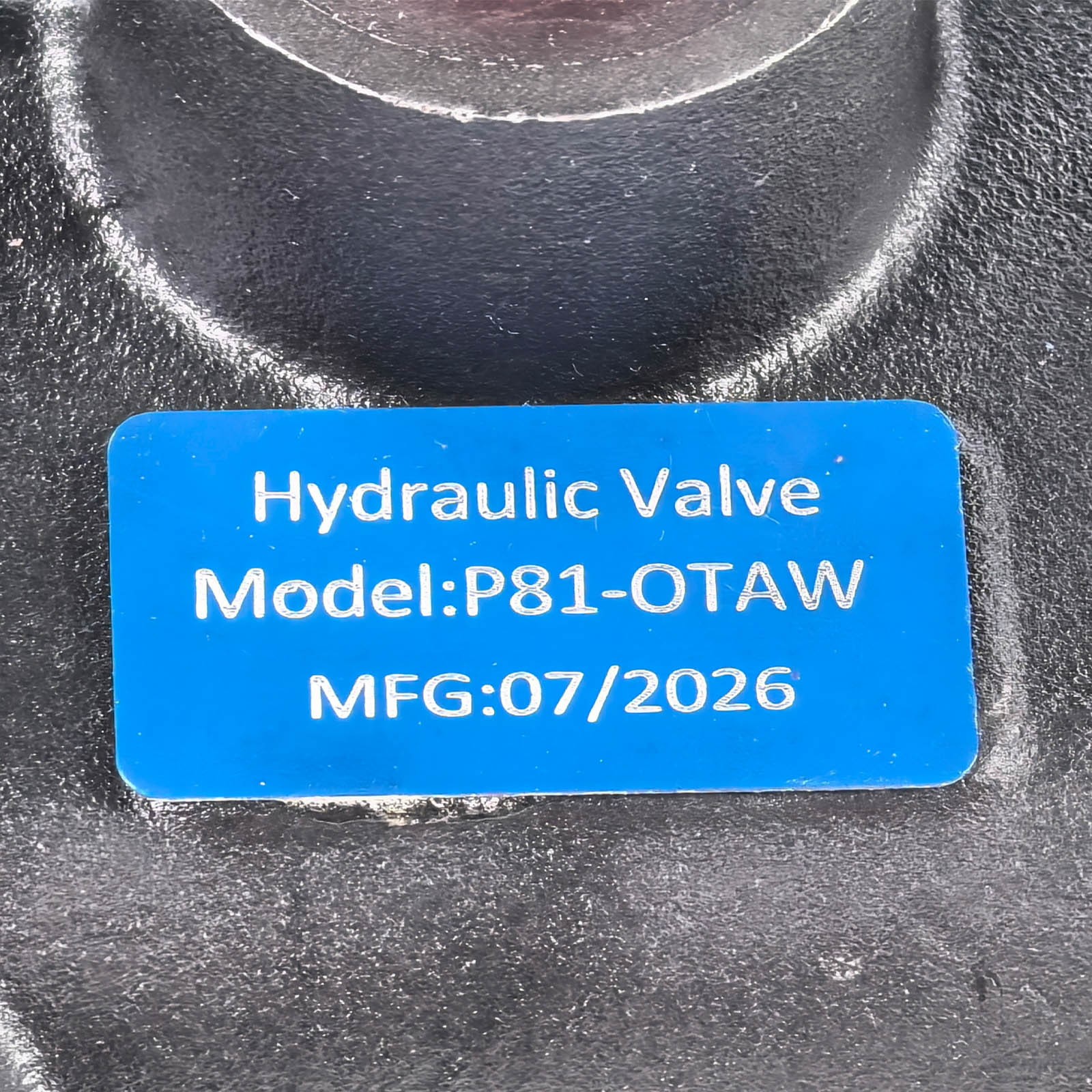 21GPM Log Splitter Control Valve 3625PSI SAE 10 12 Port Detent Auto Return Lever
