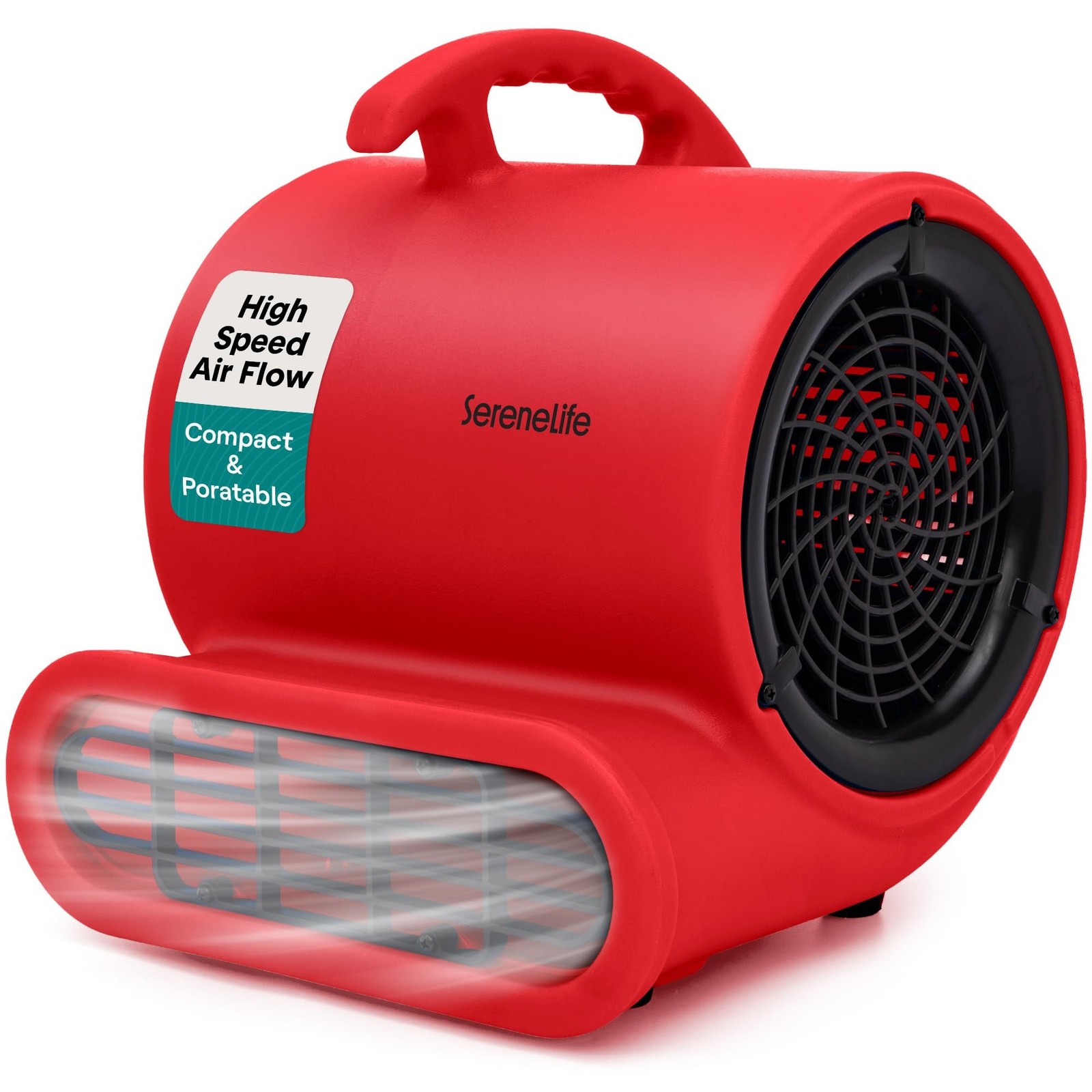 SereneLife Air Mover Blower Fan 2500 CFM – Powerful High Performance 3-Spe
