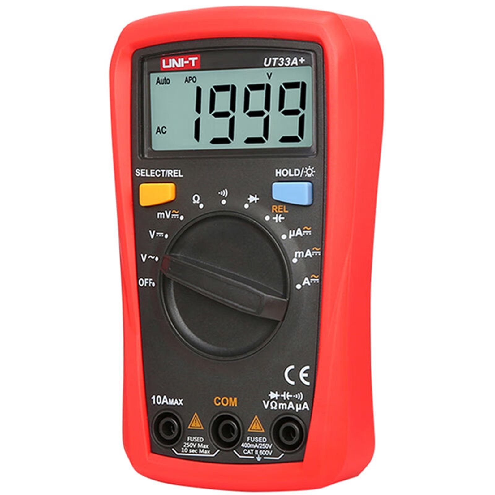 one new UNI-T UT33A+ Meter Multimeter Mini Ammeter Multitester AC