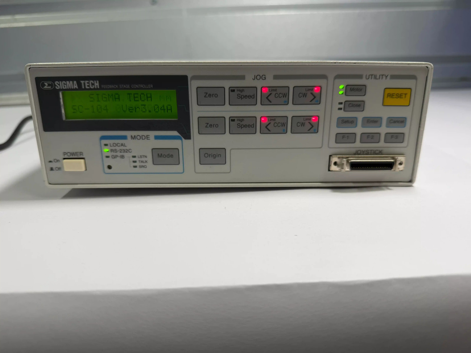 Sigma Tech SC-104 Feedback Stage Controller XY