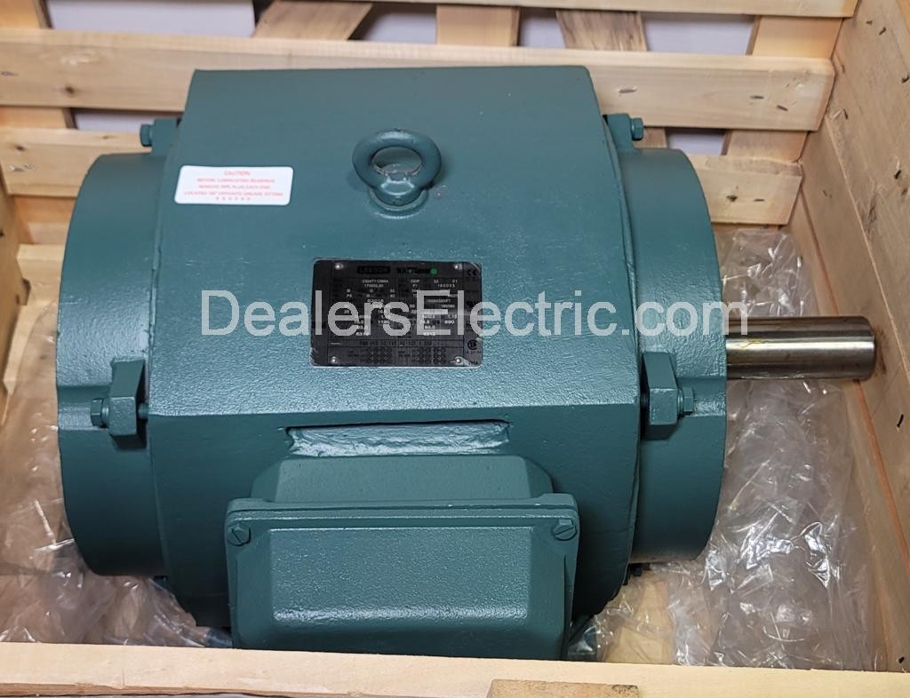 LEESON 25 HP 1200 RPM ODP 208/230/460V 324T 3 PHASE MOTOR 170002.60- NEW SURPLUS