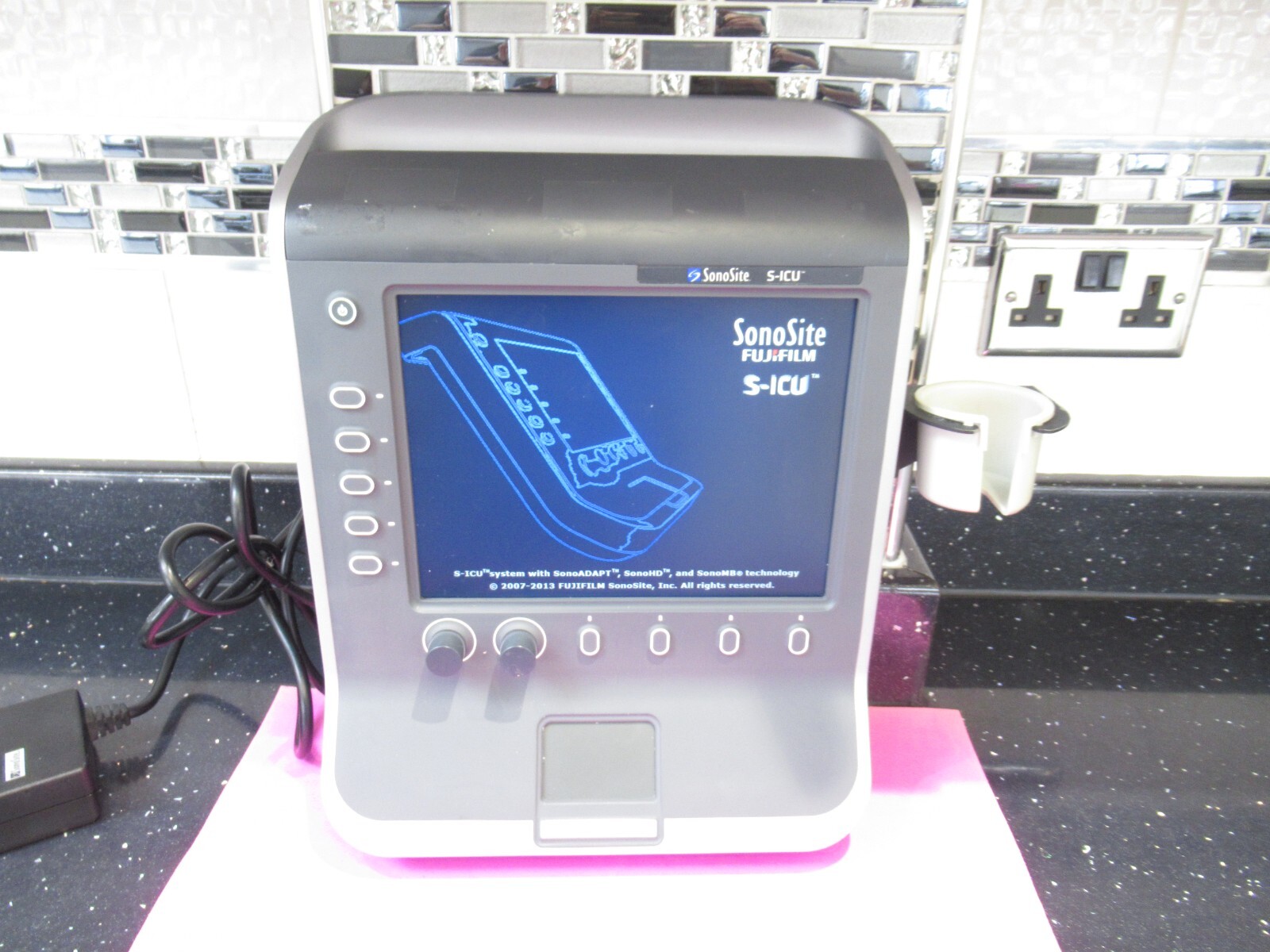 SONOSITE S-ICU PORTABLE ULTRASOUND CARDIAC IMAGING DOPPLER IMAGE PROBE SCANNER
