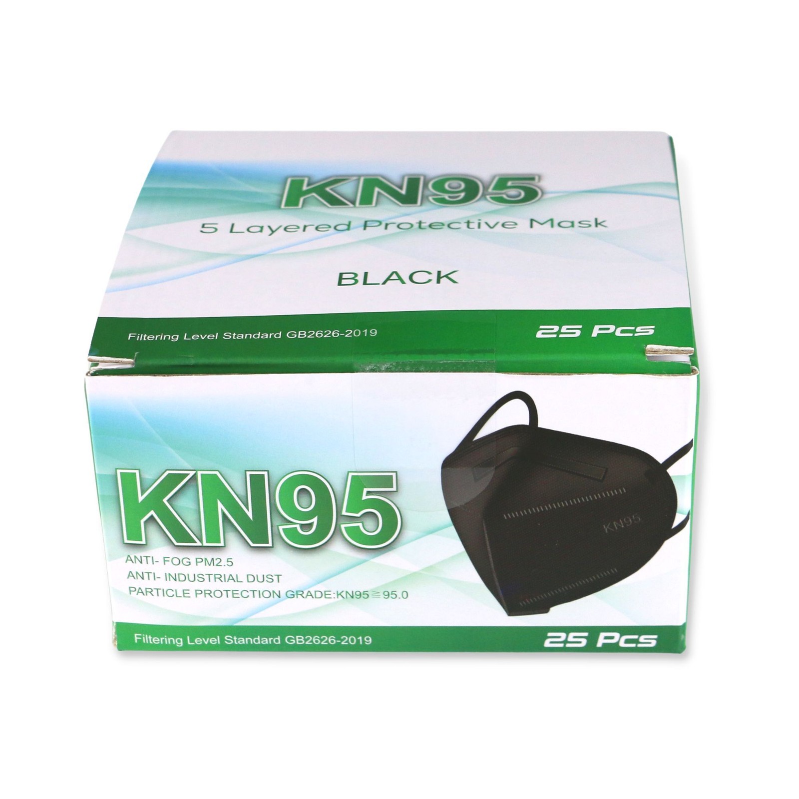 Sengtor KN95 Respirator Mask (GB2626-2019): particulate respirator / 25-pack (Bl