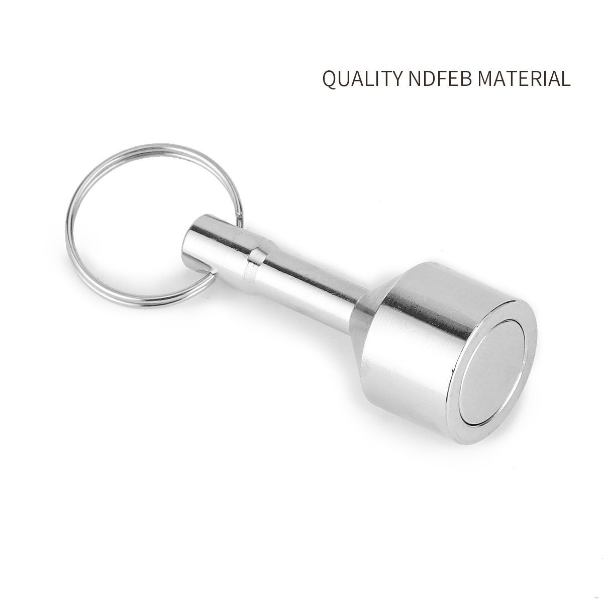 Keychain Neodymium Magnet for Testing Brass, Gold, Silver, Coins, Ferrous Metals
