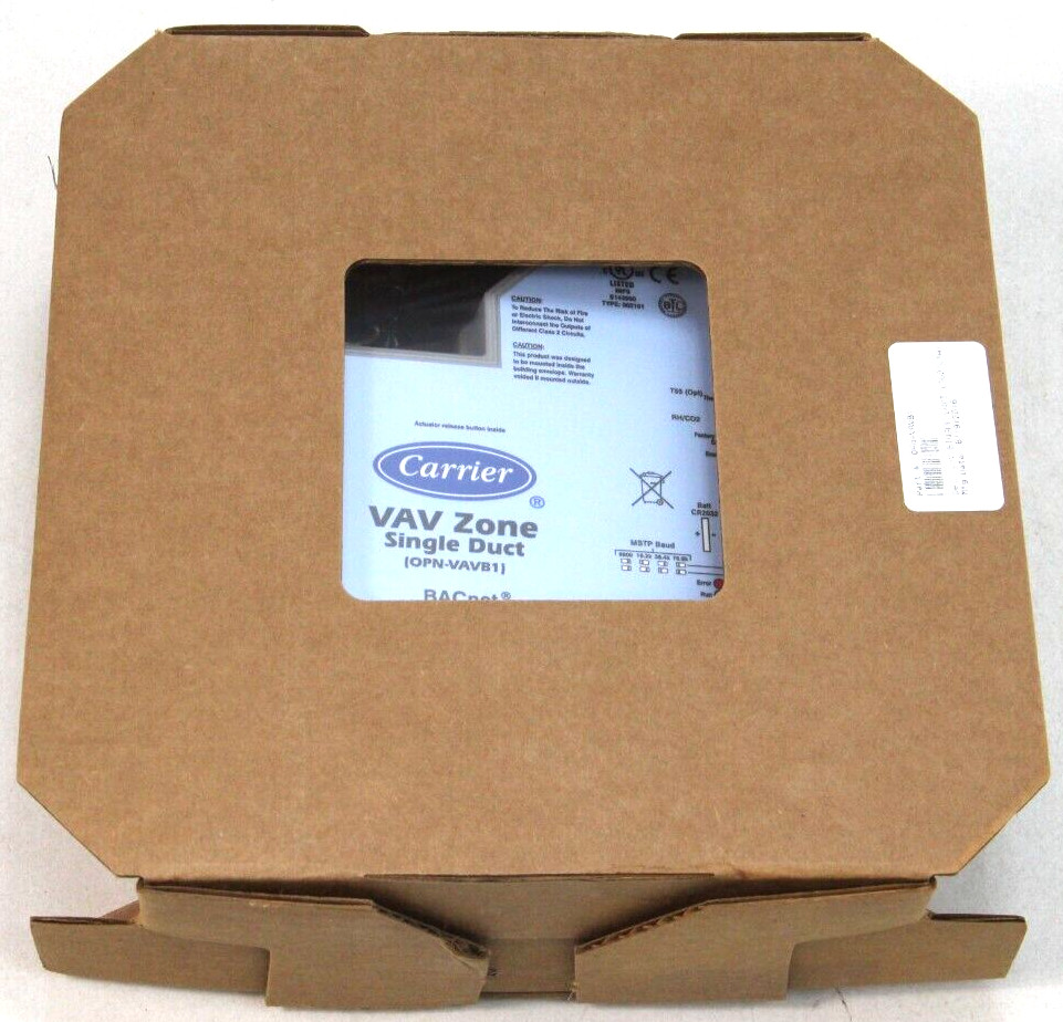 NEW Carrier OPN-VAVB1 VAV Zone Single Duct BACnet Controller