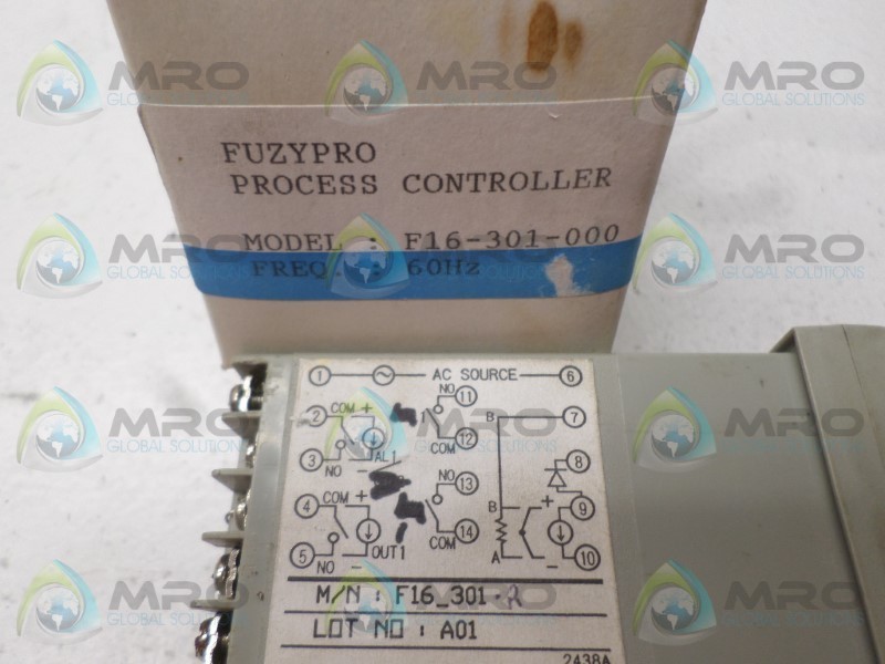 FUZYPRO F16-301-000 TEMPERATURE CONTROLLER NSMP