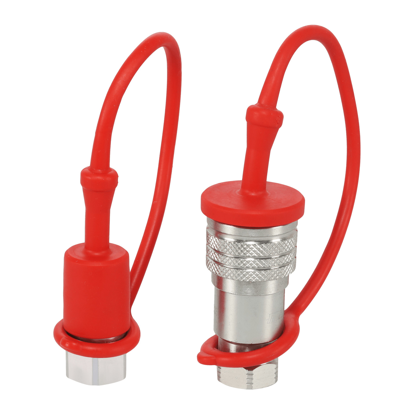 1/4″ AG Hydraulic Quick Couplers Set – 3/8″ SAE Thread