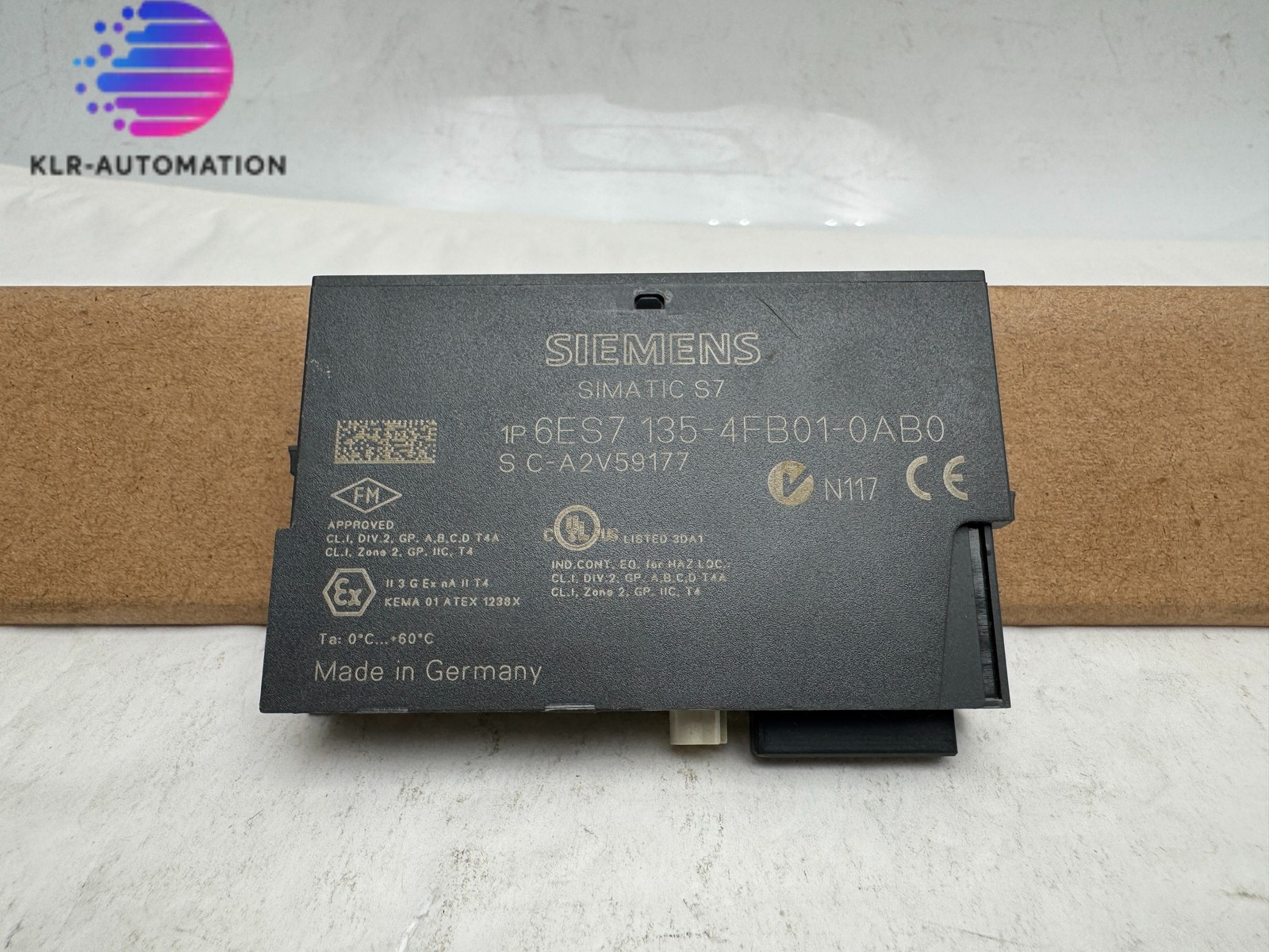 SIEMENS 6ES7135-4FB01-0AB0 SIMATIC S7 ET 200S Analog Output 2AO U Standard