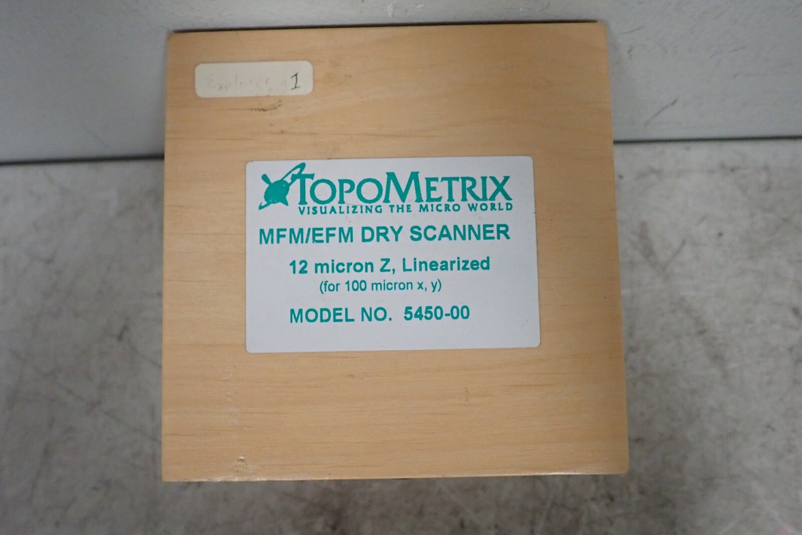 TopoMetrix MFM/EFM Dry Scanner 5450-00 Explorer 100μm xy 12μm z MX119911