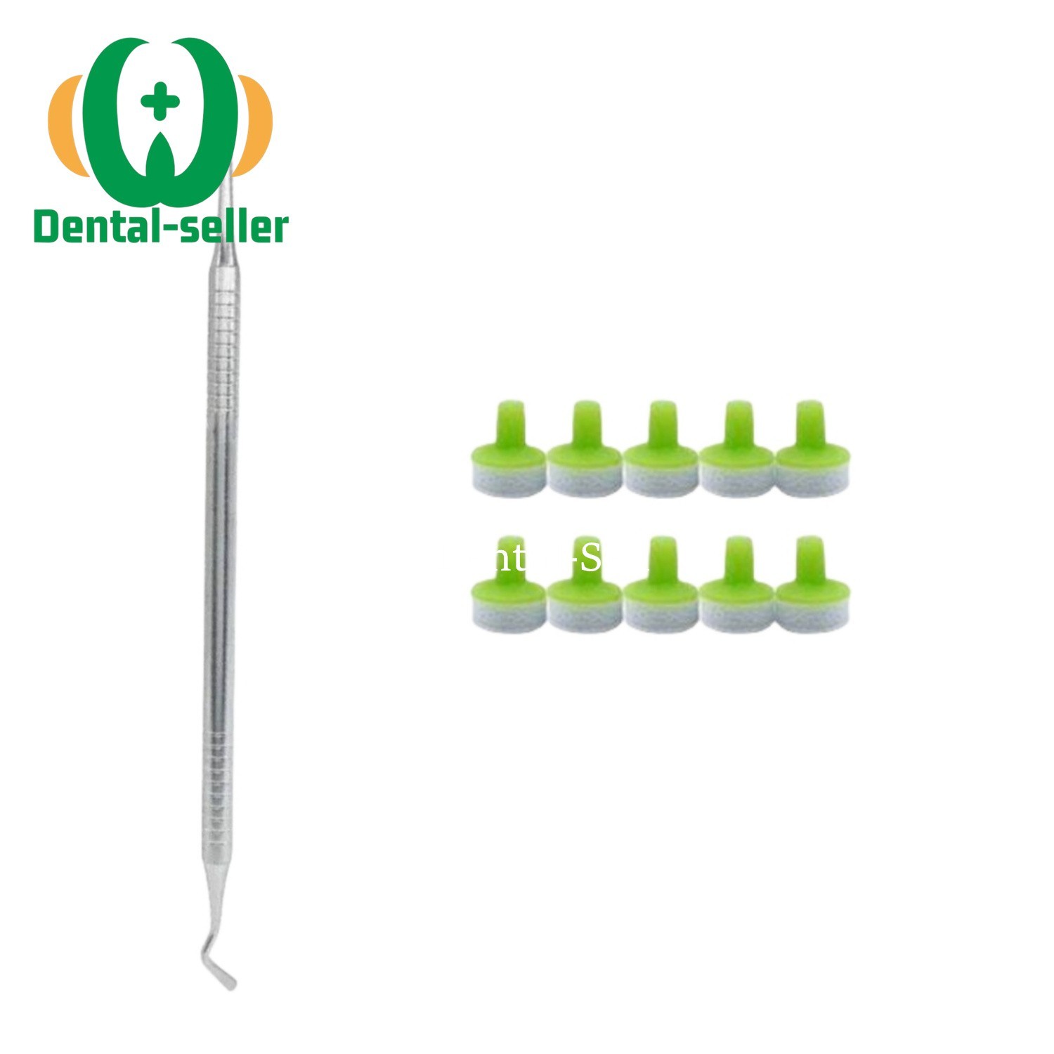 Dental OptraSculpt Foam Pads Composite Resin Filling Spatula Handle Kit Veneer