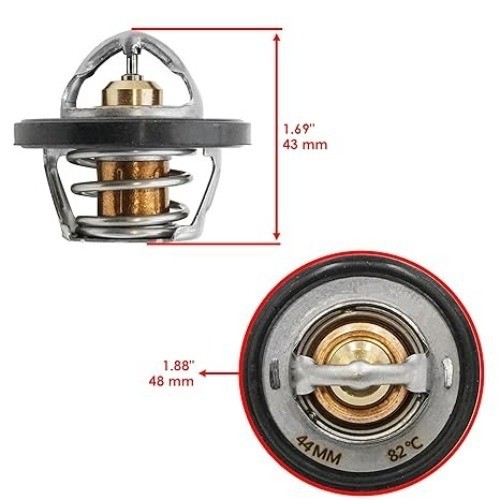 Thermostat 180F with O-Ring Compatible with RZR 800 2011-2014 / RZR 570 2012 201