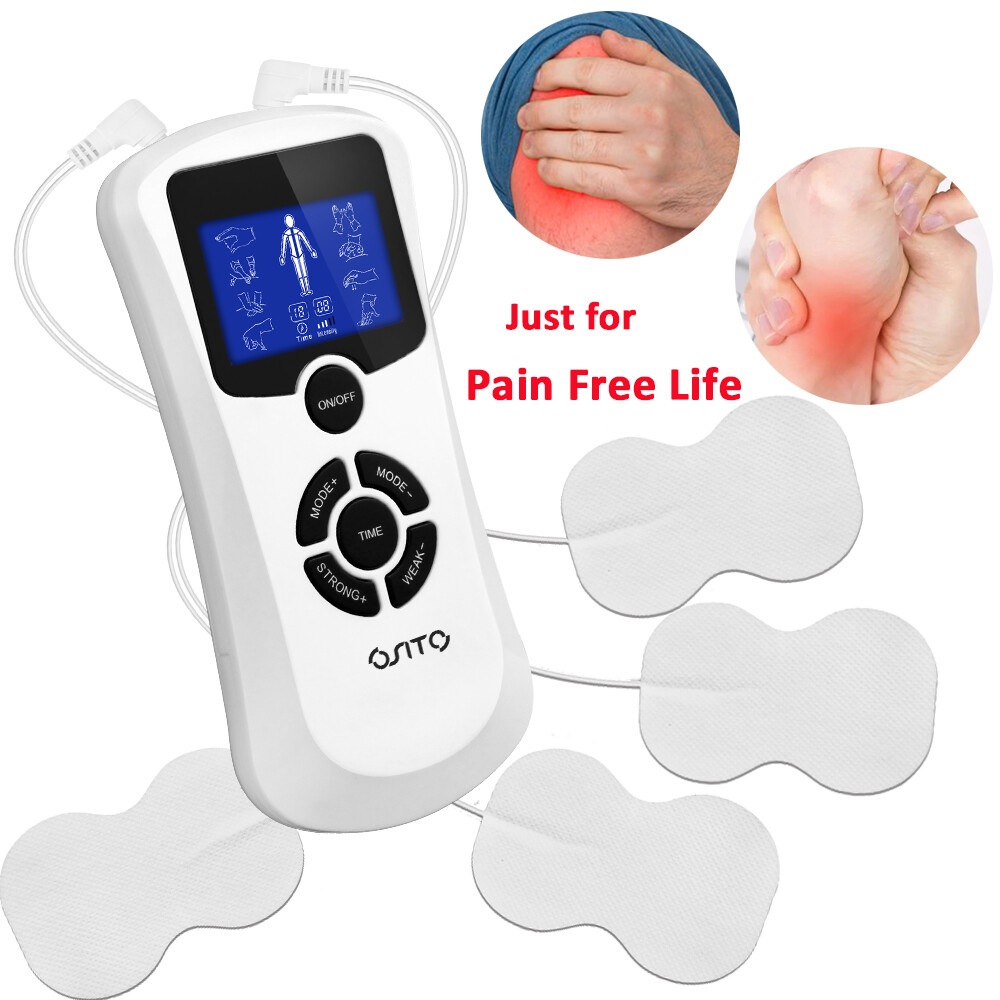 TENS Unit EMS Muscle Stimulator Full Body Electro Therapy Device Machine 8 Modes