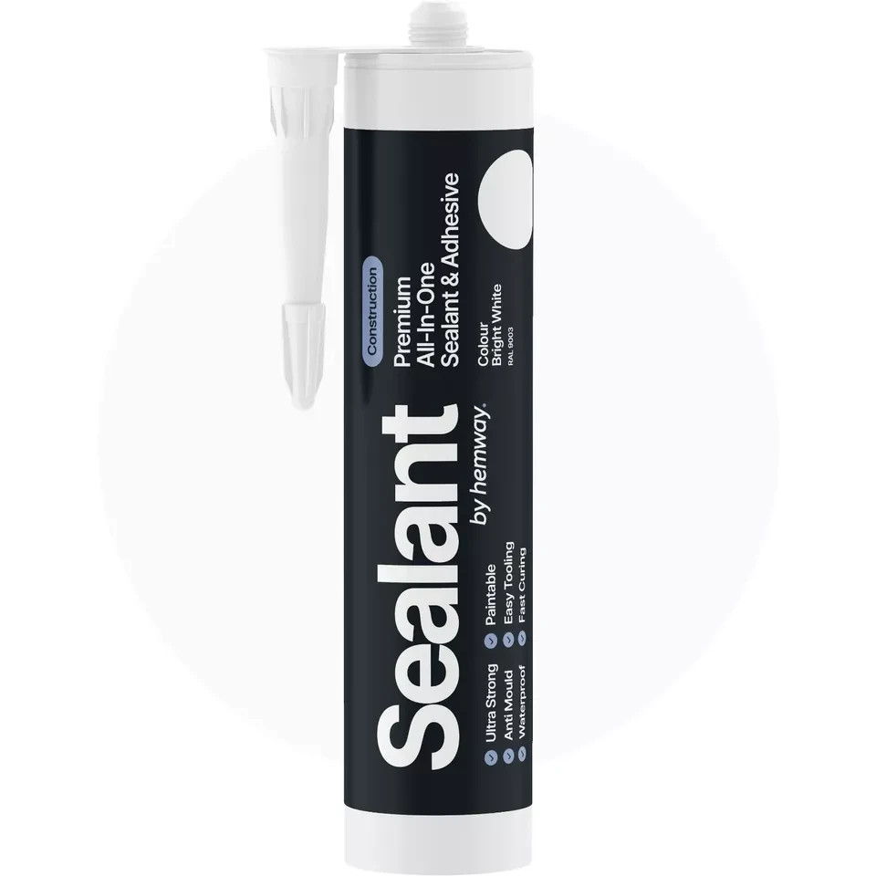 Hemway Sealant Adhesive Hybrid Polymer Construction ALL IN ONE SEAL & GRAB 24 ct