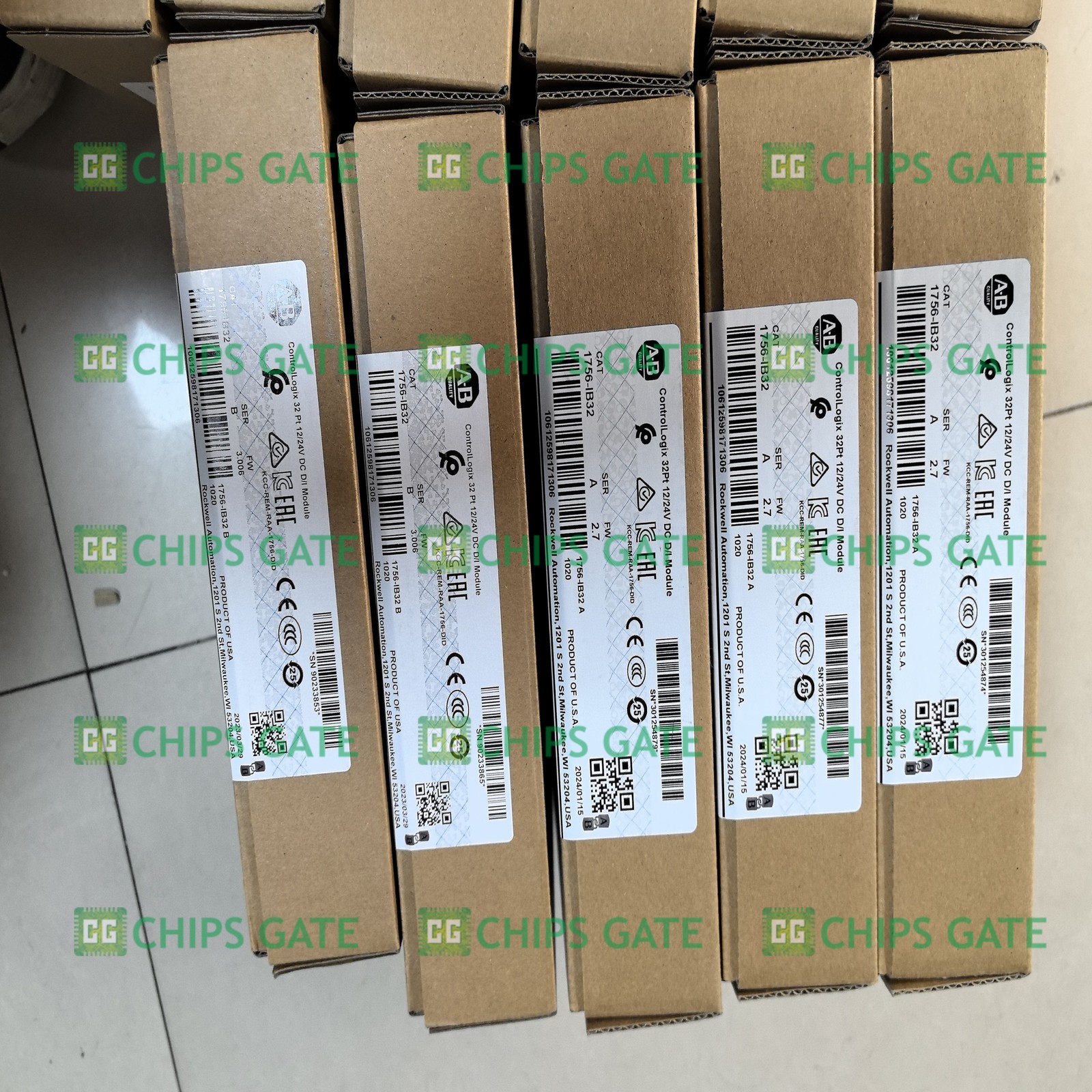 NEW 1756-IB32 12/24v Dc D/i Module