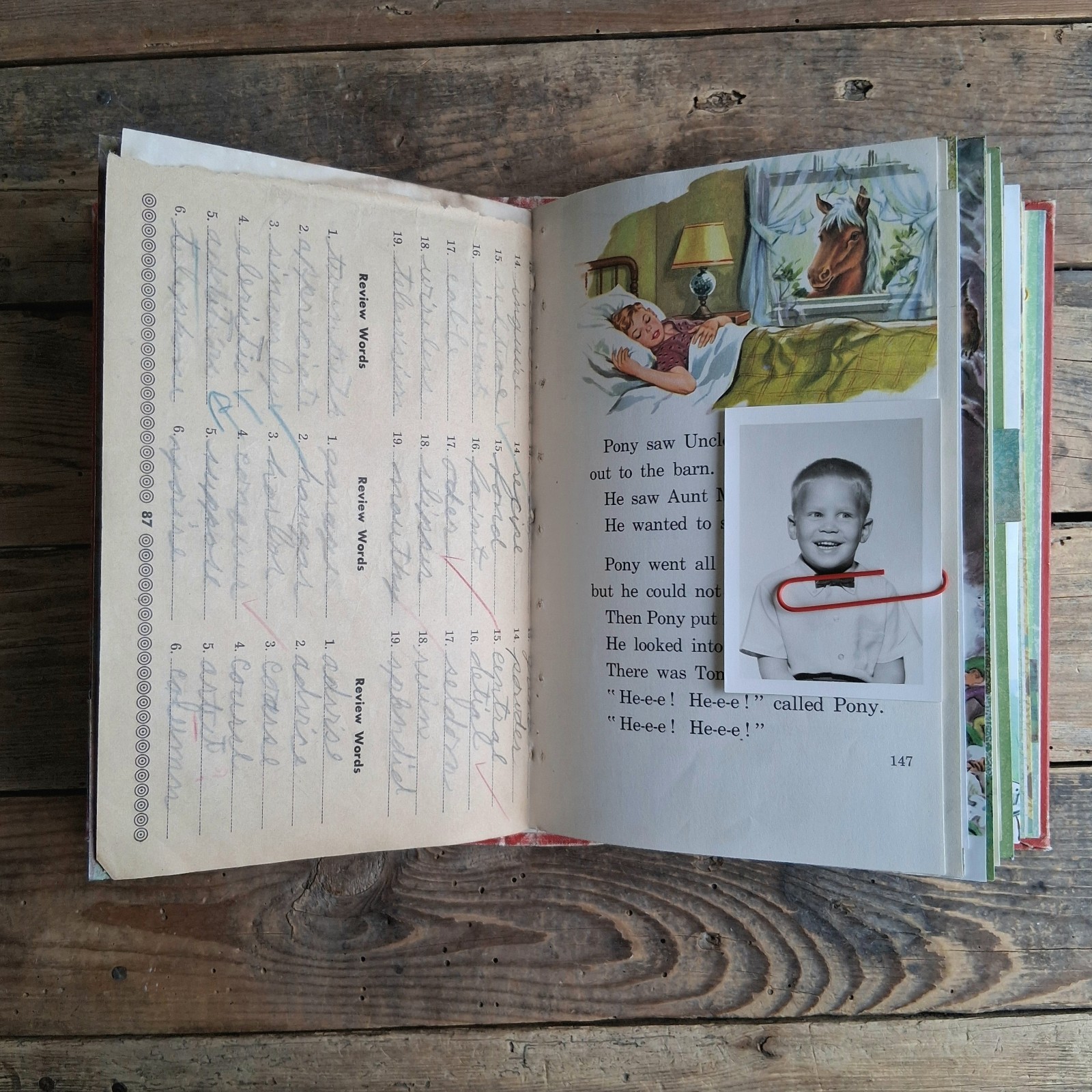 Handmade Junk Journal Vintage Textbook Cover Roads To Everywhere Blank Diary