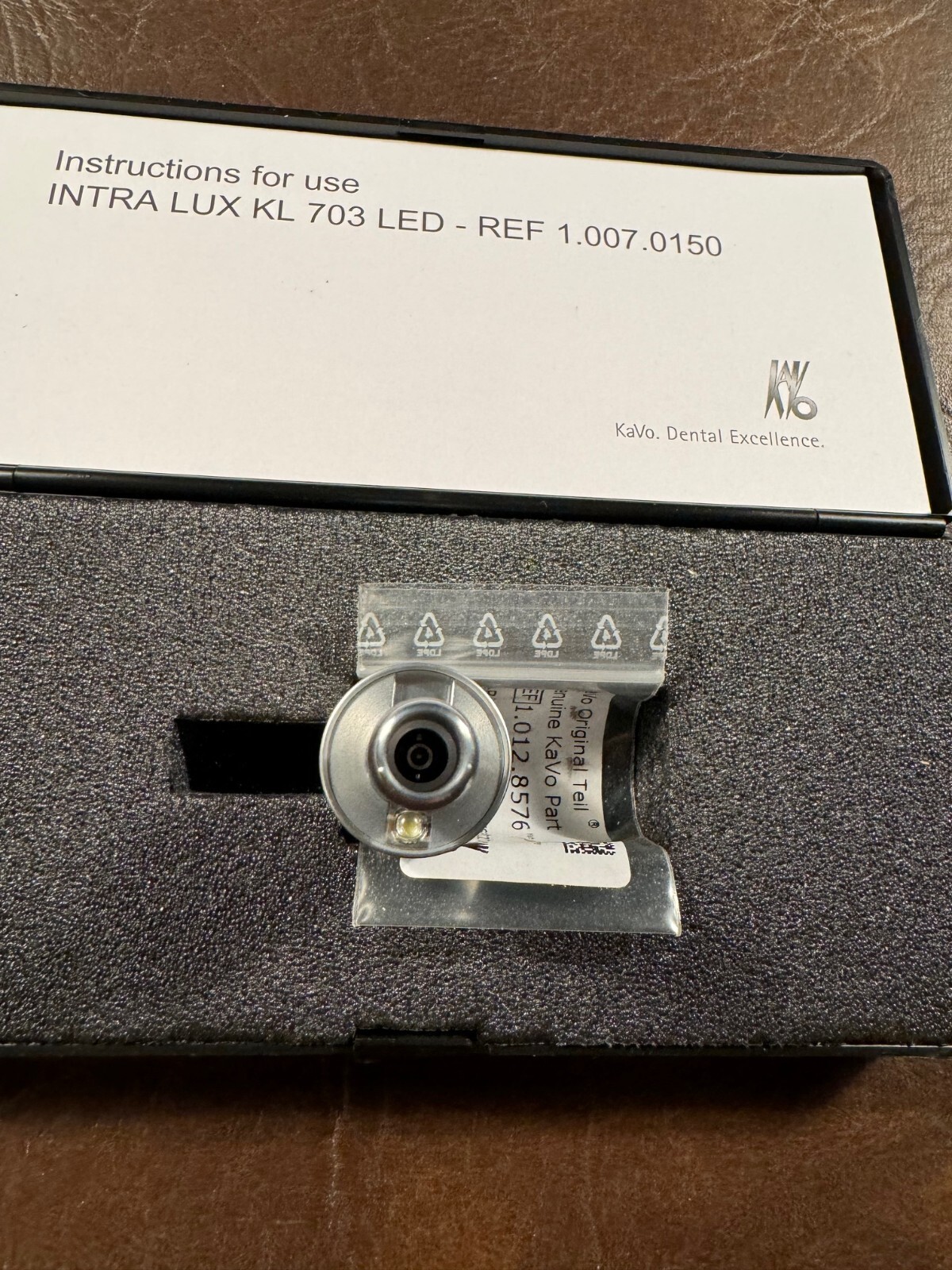 KAVO KL703 ELECTROTORQUE E-TYPE MOTOR,FOR KAVO 25LPA,NEW IN BOX,1 YEAR WARRANTY