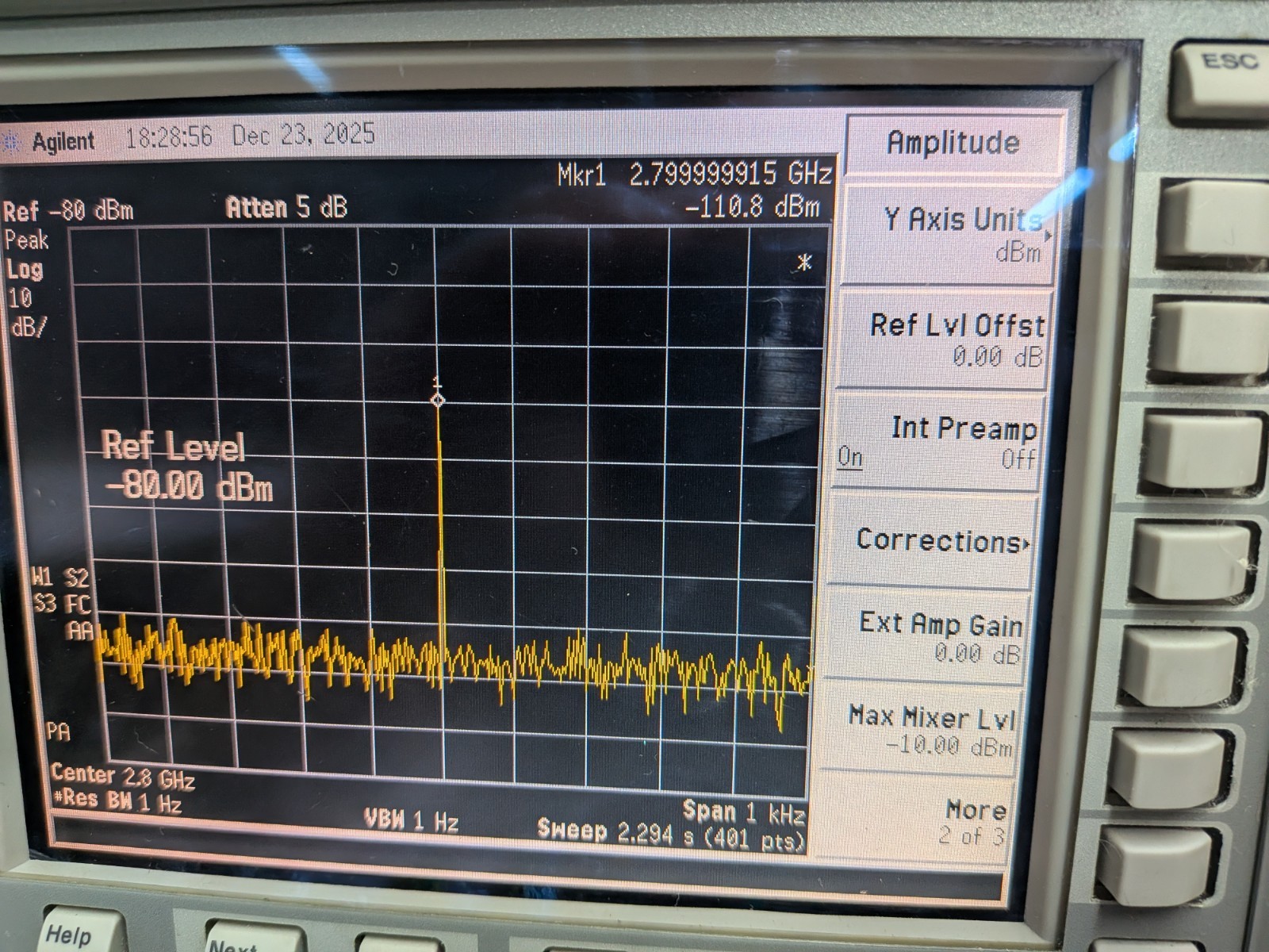 🔥 Agilent HP Keysight E4407B Spectrum Analyzer 26.9 GHz Loaded Opts!Cal+DATA!