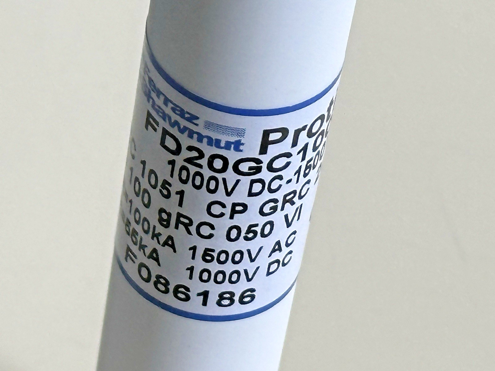 10 PCS Ferraz Shawmut Protistor FD20GC100V50T Fuse 1000VDC-1500VAC 50A NEW INBOX