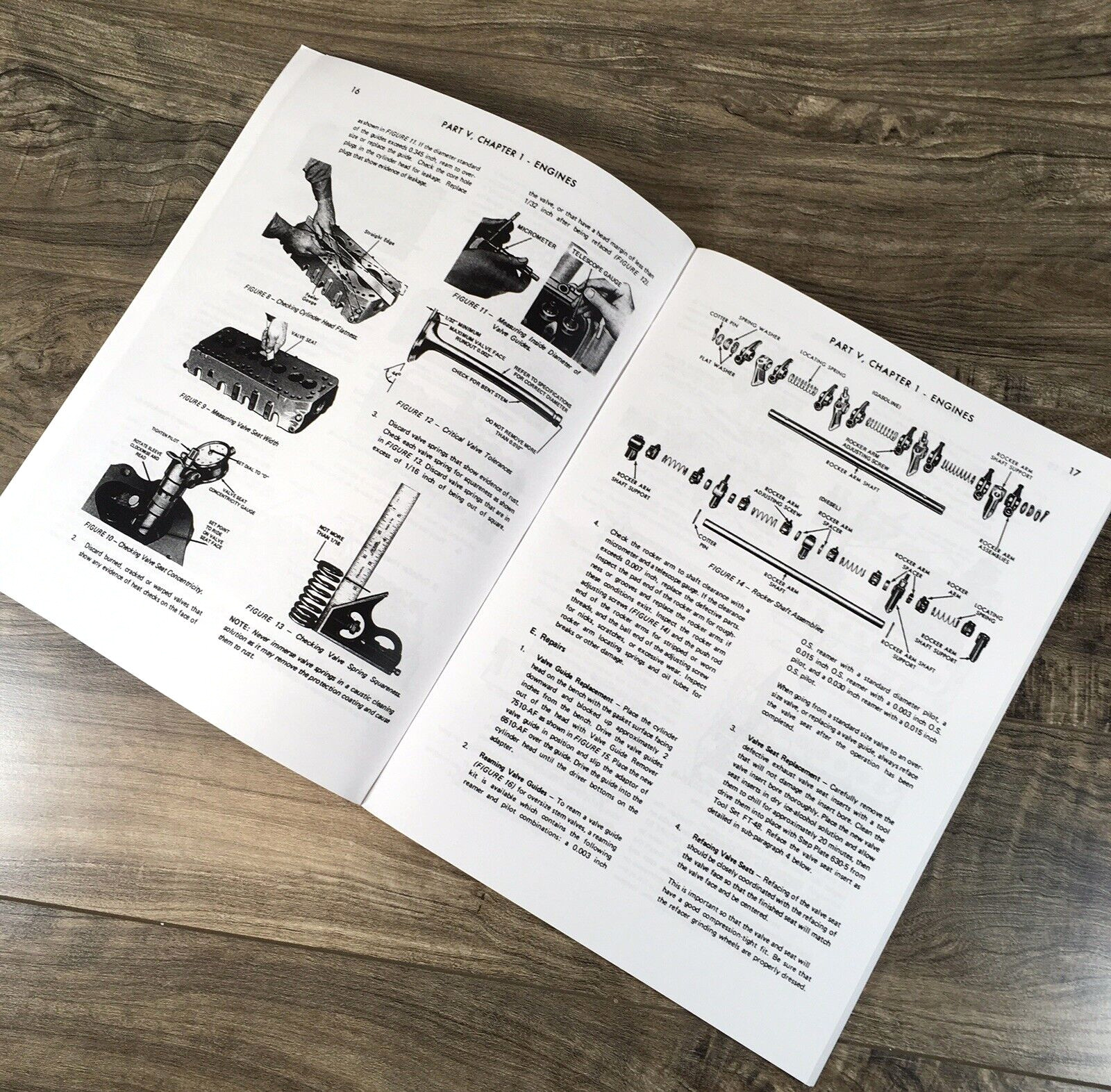 Ford 134 172 192 Cid Industrial Engine Service Manual Repair Shop Printed Book