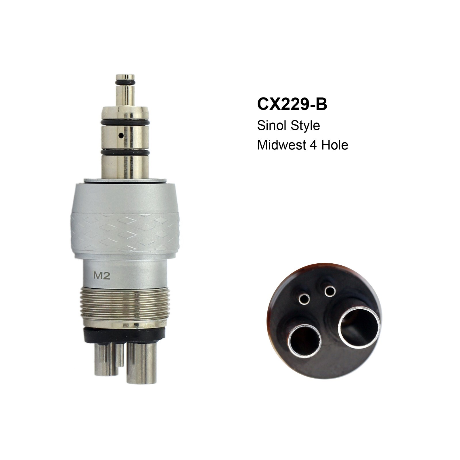 COXO Dental Handpiece Quick Coupler Coupling Swivel 4 Hole 6 Pin KaVo NSK Sirona