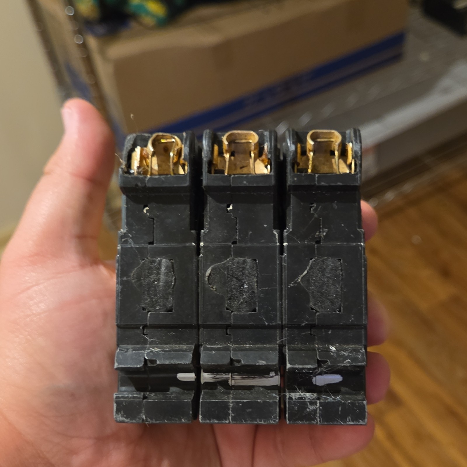 Square D Type EH4 Circuit Breaker 30A 480/277V AC 2-Pole Thermal On/Off
