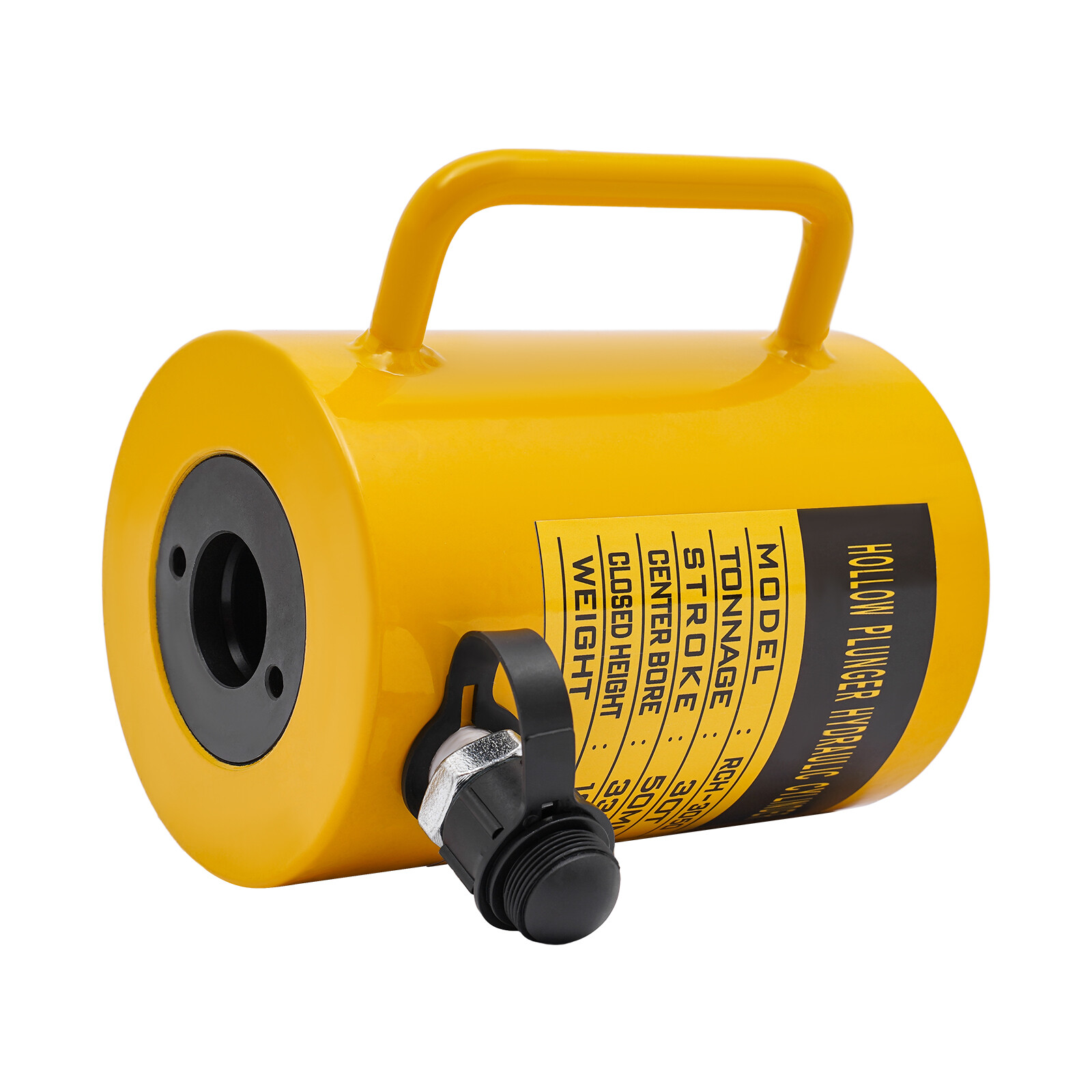 Hollow Ram Hydraulic Cylinder Jack 30 Ton / 66000 lbs 50mm Stroke RCH3050
