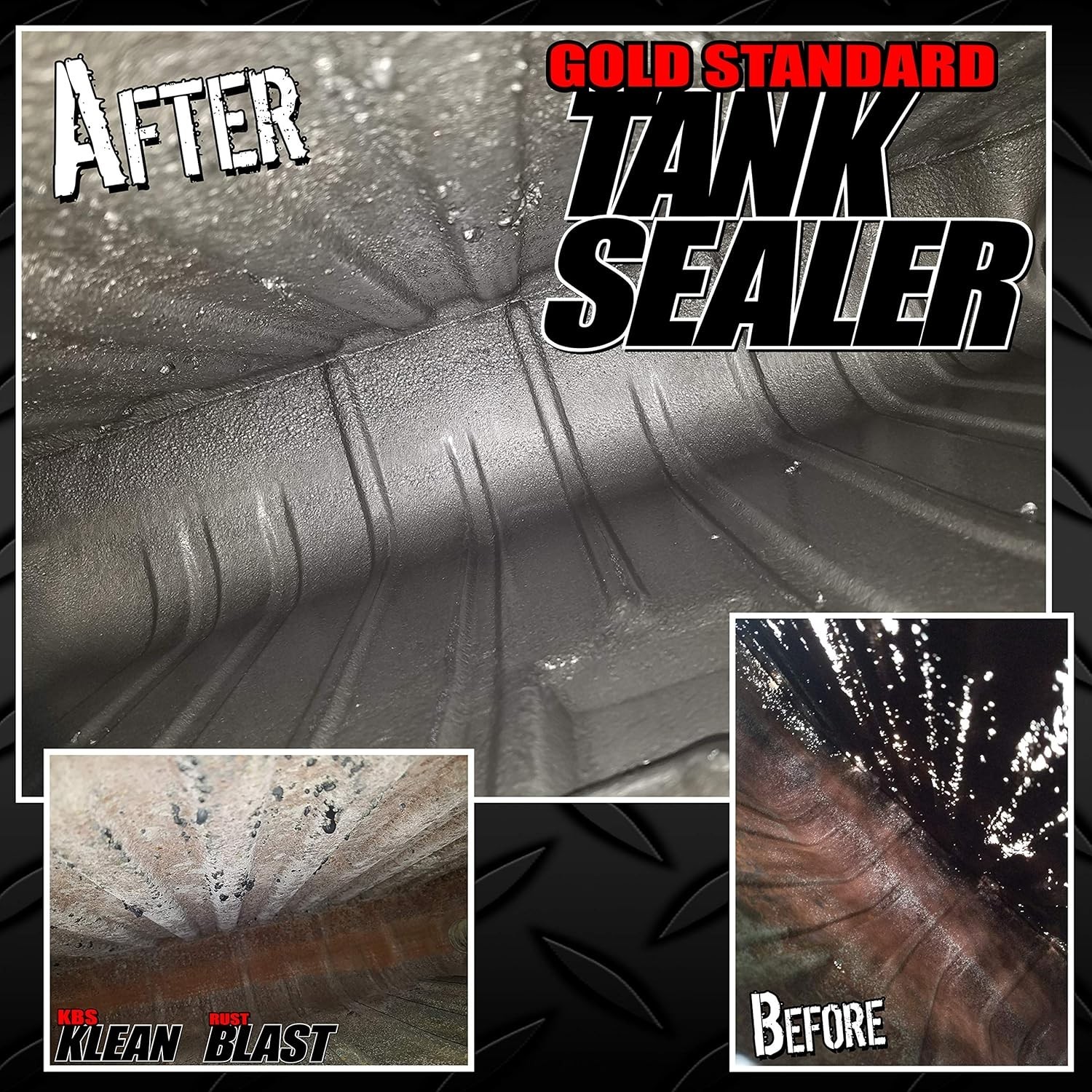 Gold Standard Tank Sealer – Fuel Impervious Seal for Metal & Fiberglass Tanks