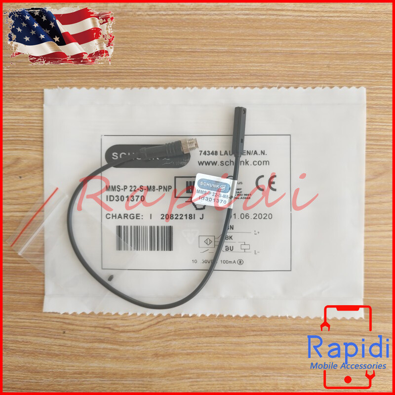 For Schunk MMS-P22-S-M8-PNP MMS-P 22-S-M8-PNP 0301370 Magnetic Switch Sensor US