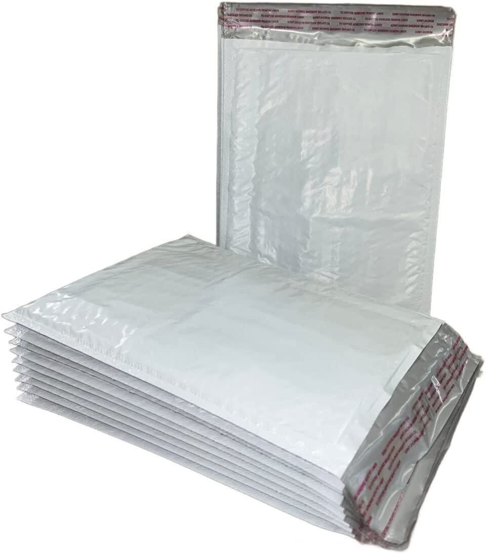 100 #2 8.5×12 Poly Bubble Padded Envelopes Mailers Shipping Case 8.5″x12″