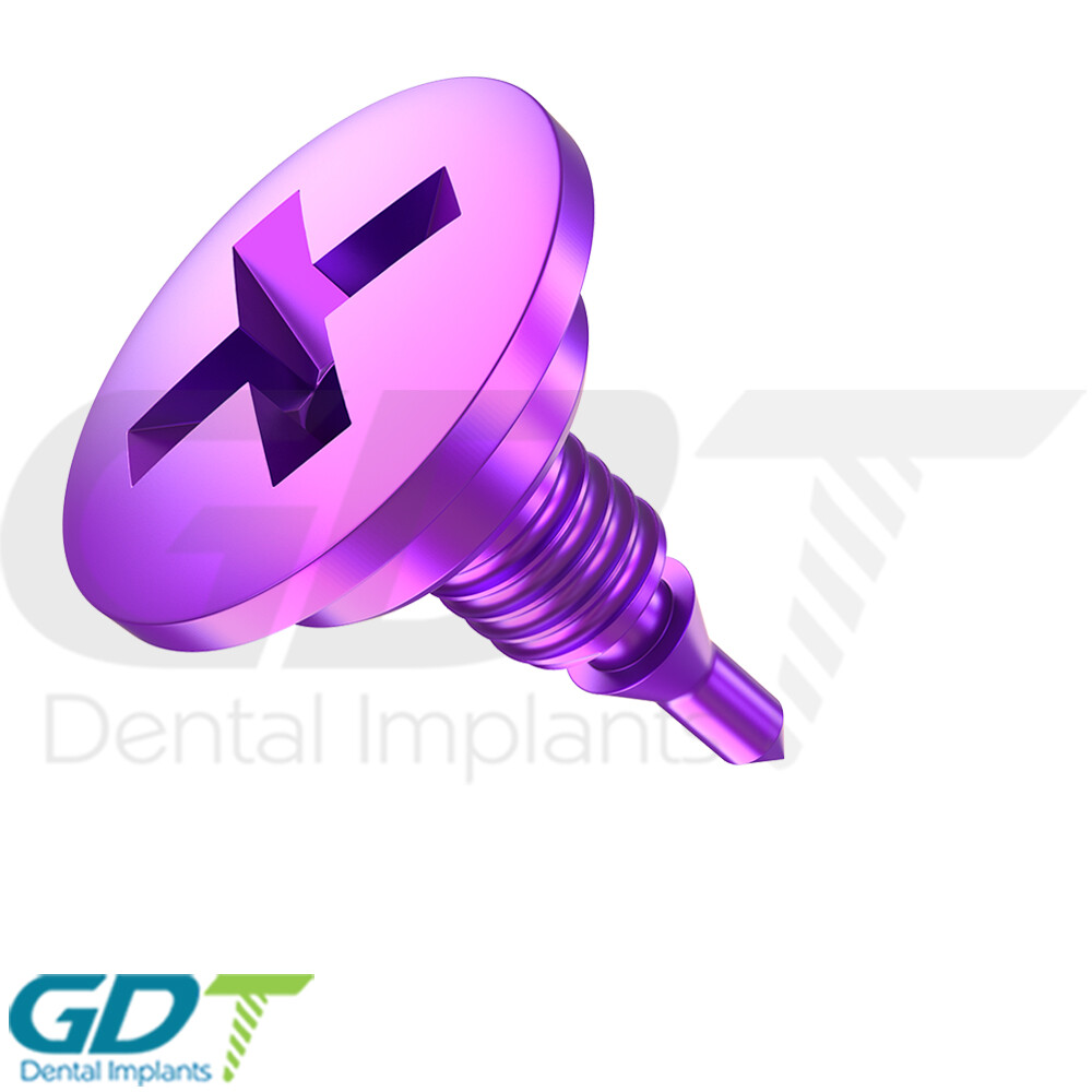 5 GBR System Bon Tac Screw 3.5mm , Or 5.0mm Membrane Fixation Dental Im plant