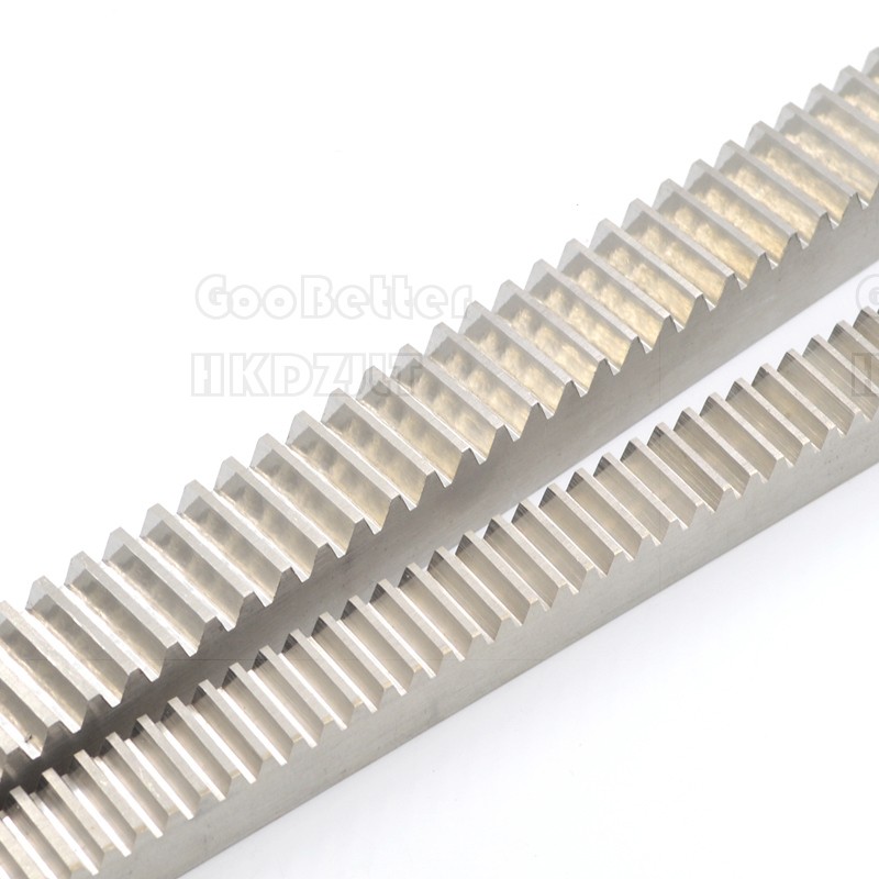 304 Stainless Steel Spur Gear Racks Tooth Gear Rack Length 300 mm 0.5 – 2 Module