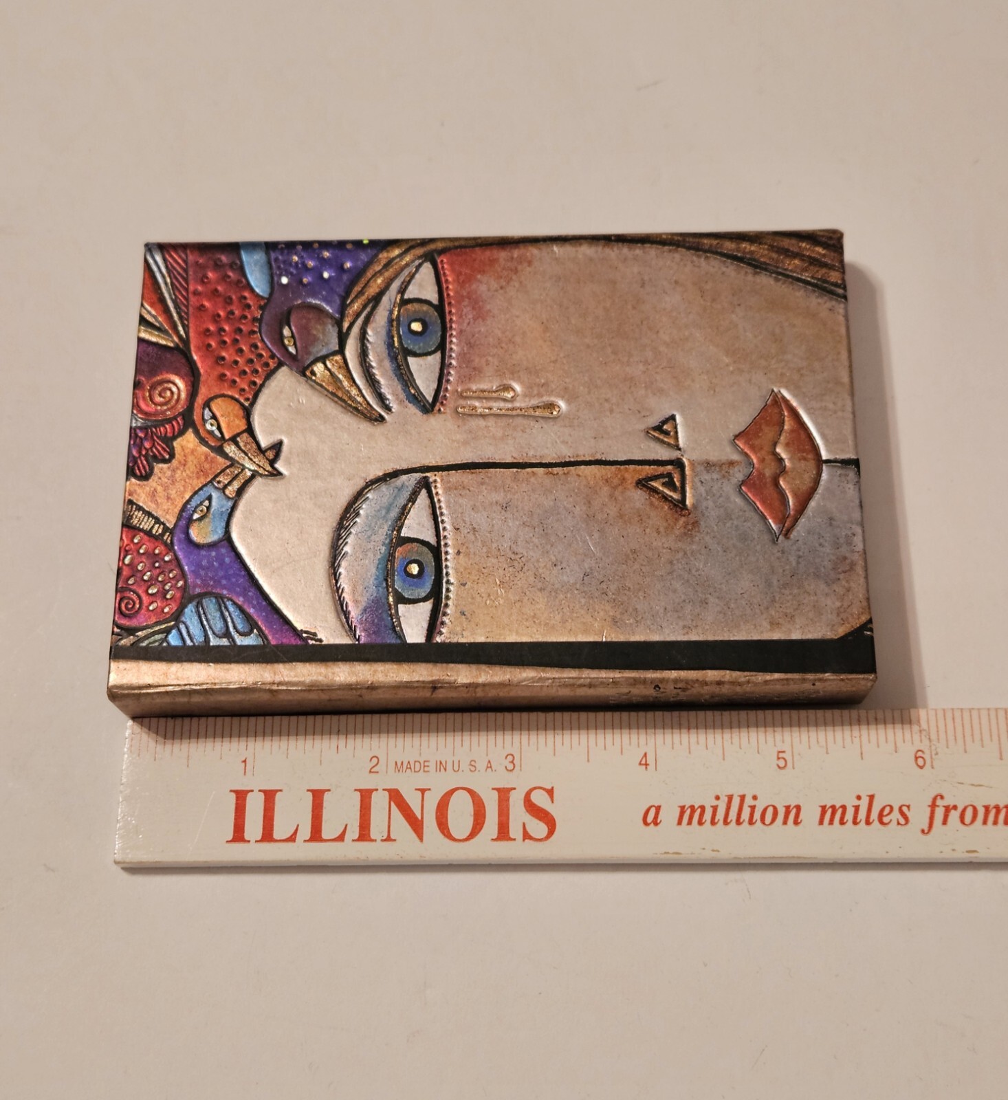 Paperblanks Laurel Burch Blank Notebook Self Portrait Soul & Tears Mini 4″ x5.5″