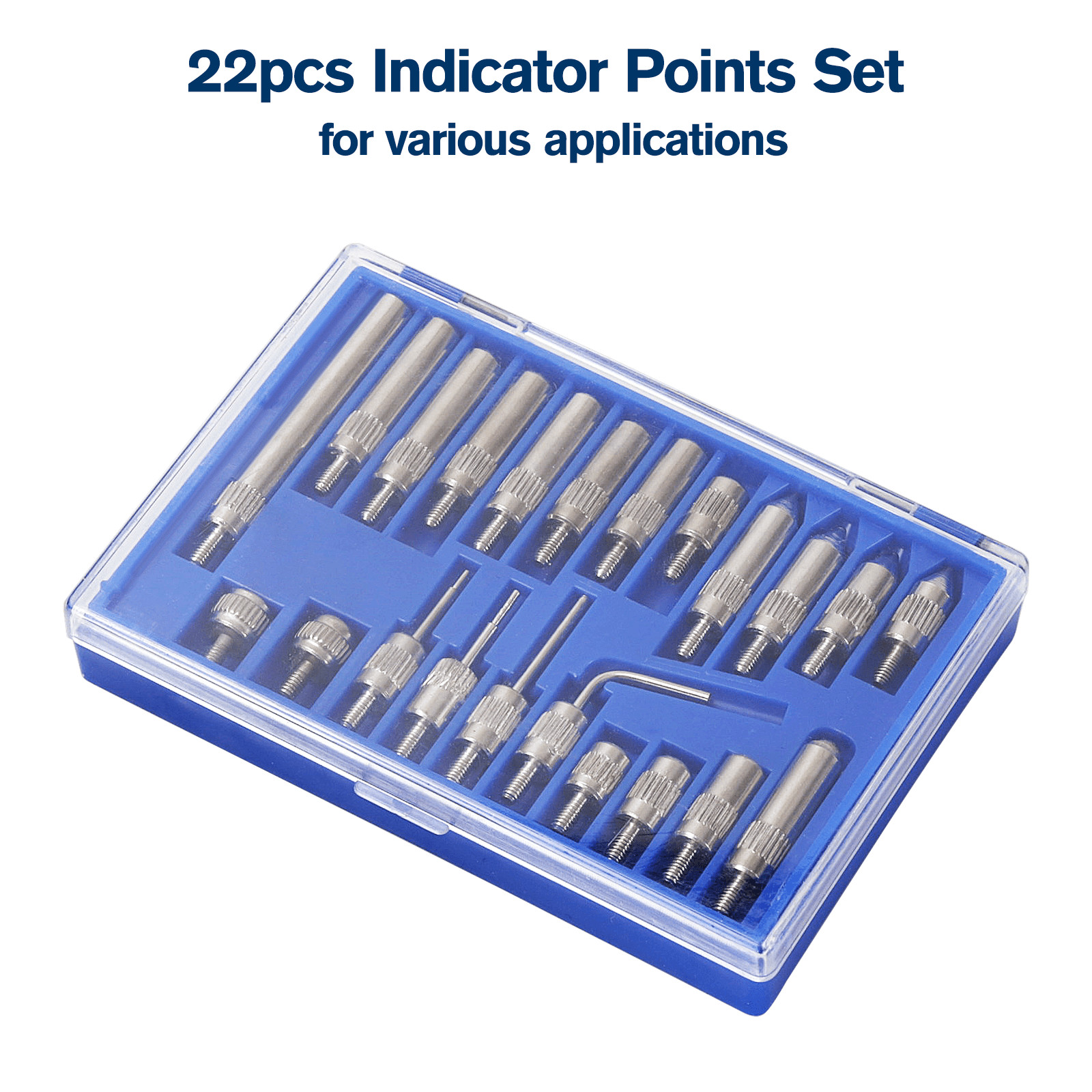 Dial Indicator with Magnetic Base 0.001″Precision Gauge Test Indicator Point Set