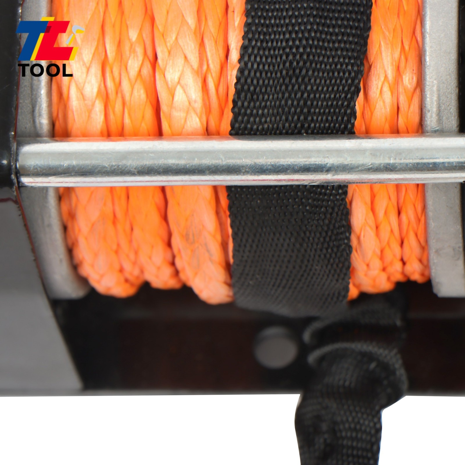 Wireless Remote Control Electric Winch 2500LBS 12VDC/1.3HP Synthetic Rope Winch