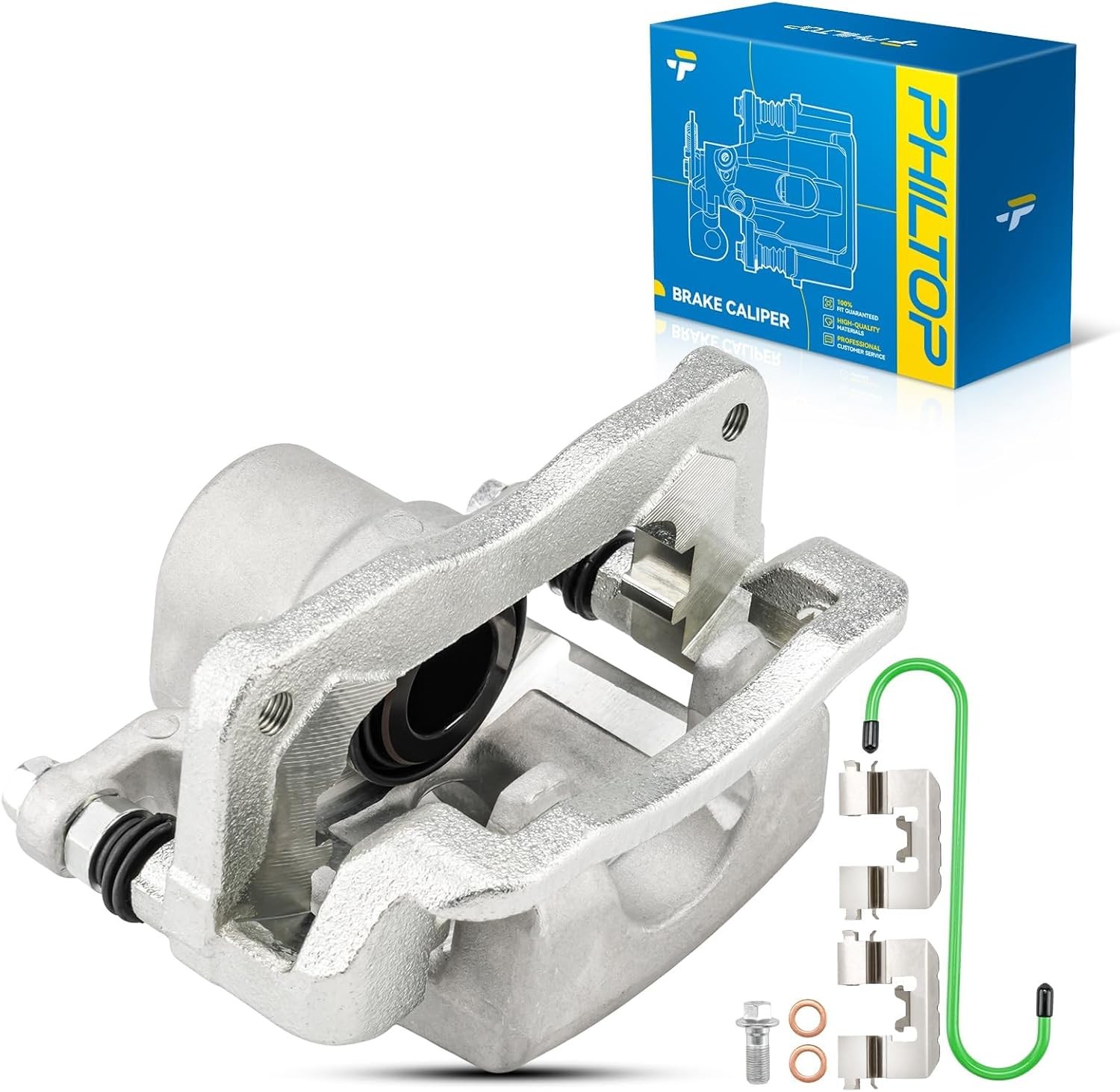 PHILTOP Brake Caliper Rear Left Compatible with 2012-2020 Dodge Grand Caravan