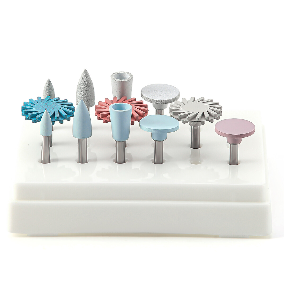 Dental Composite Porcelain Finishing Polishing Kit RA Polishers for Contra Angle
