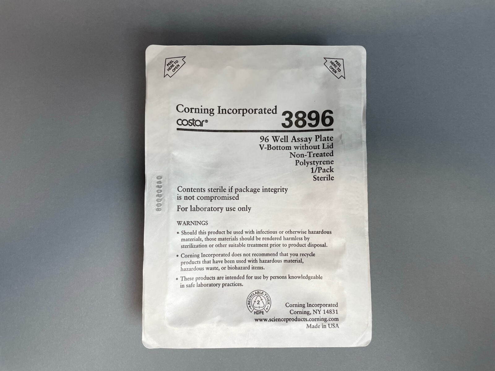 Corning Microplate 96 Well 320 ul Clear PS Individually Sealed 35 Plates