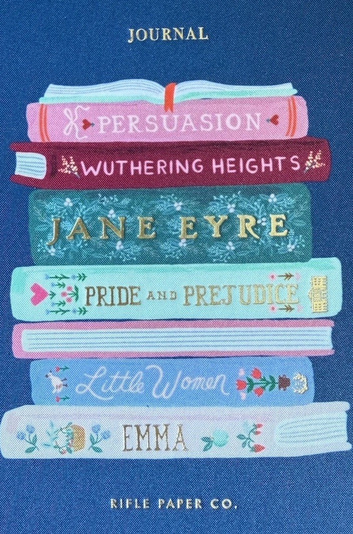 Rifle Paper Co Dark Blue Journal Ladies Night Book Club Target – 240 Ruled Pages