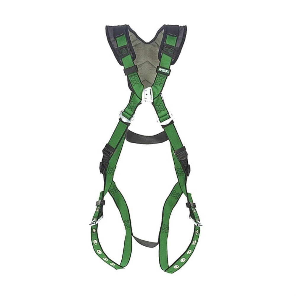 MSA 10205845 V-Form+ Full Body Safety Harness Medium Back D-Ring Padded