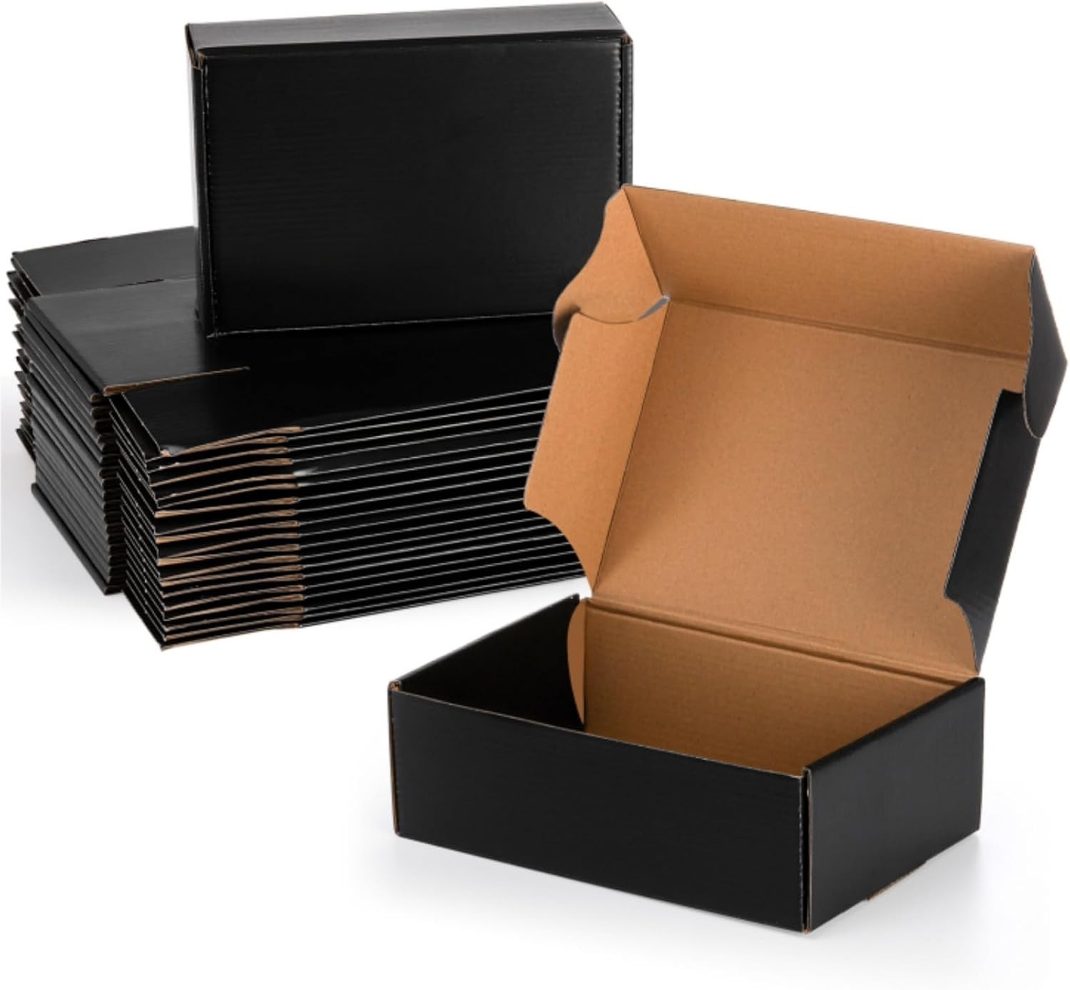 Matte Finish 30 Pack Small Shipping Boxes, 9x6x3 Inches – Eco-Friendly & Strong
