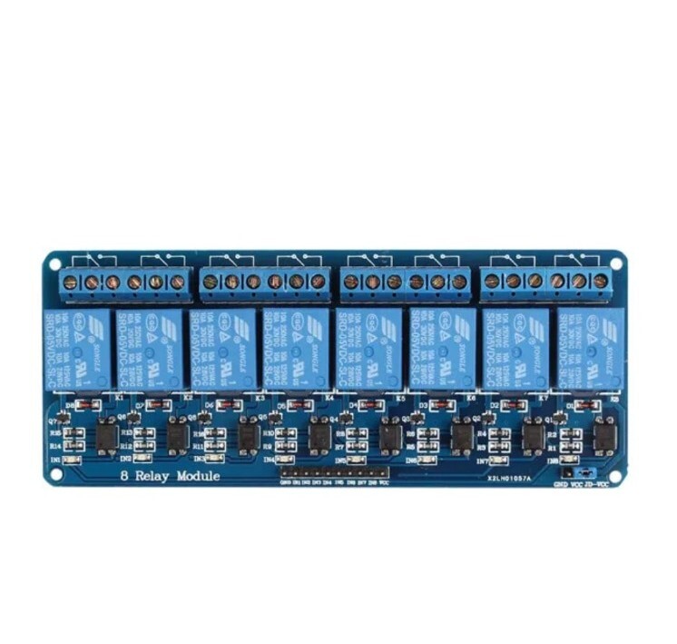 SainSmart 8-channel relay module board 5V for Arduino PIC AVR MCU DSP 15-20mA