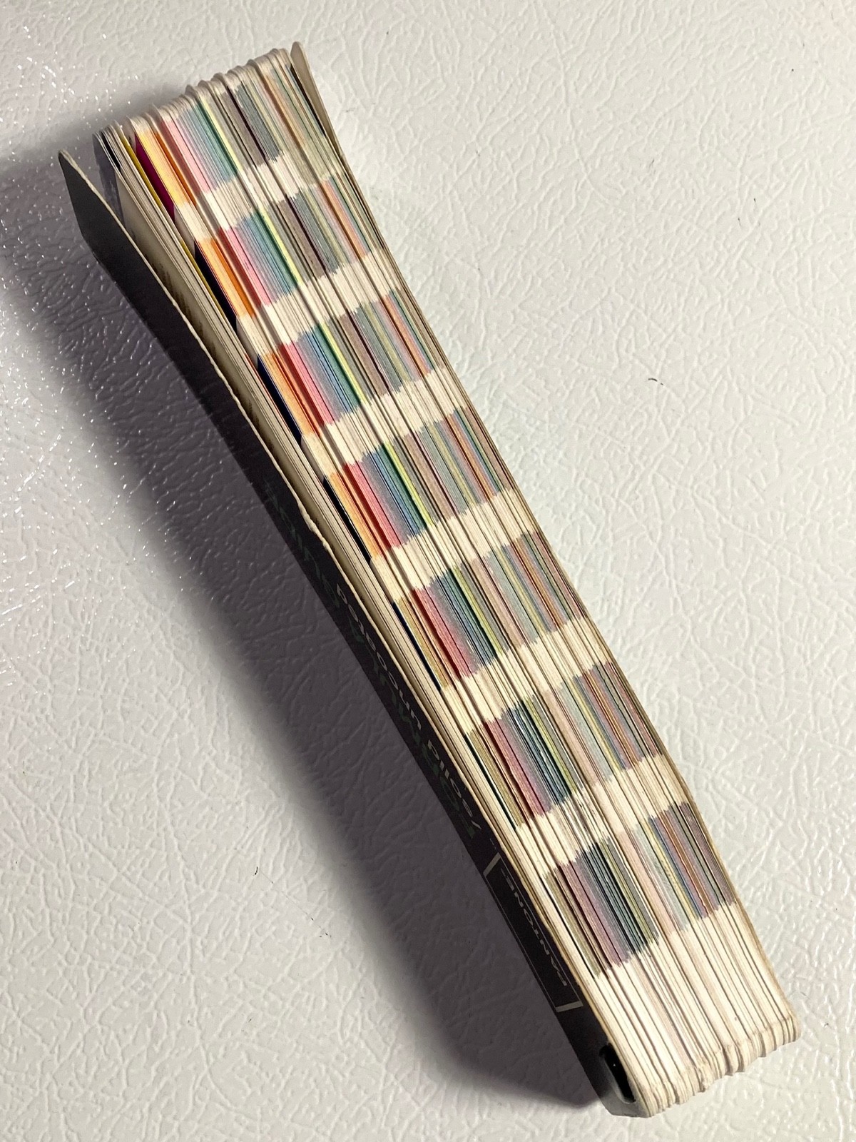 Pantone Fan Deck Formula Guide Solid Uncoated Fourth Edition Fourth Printing