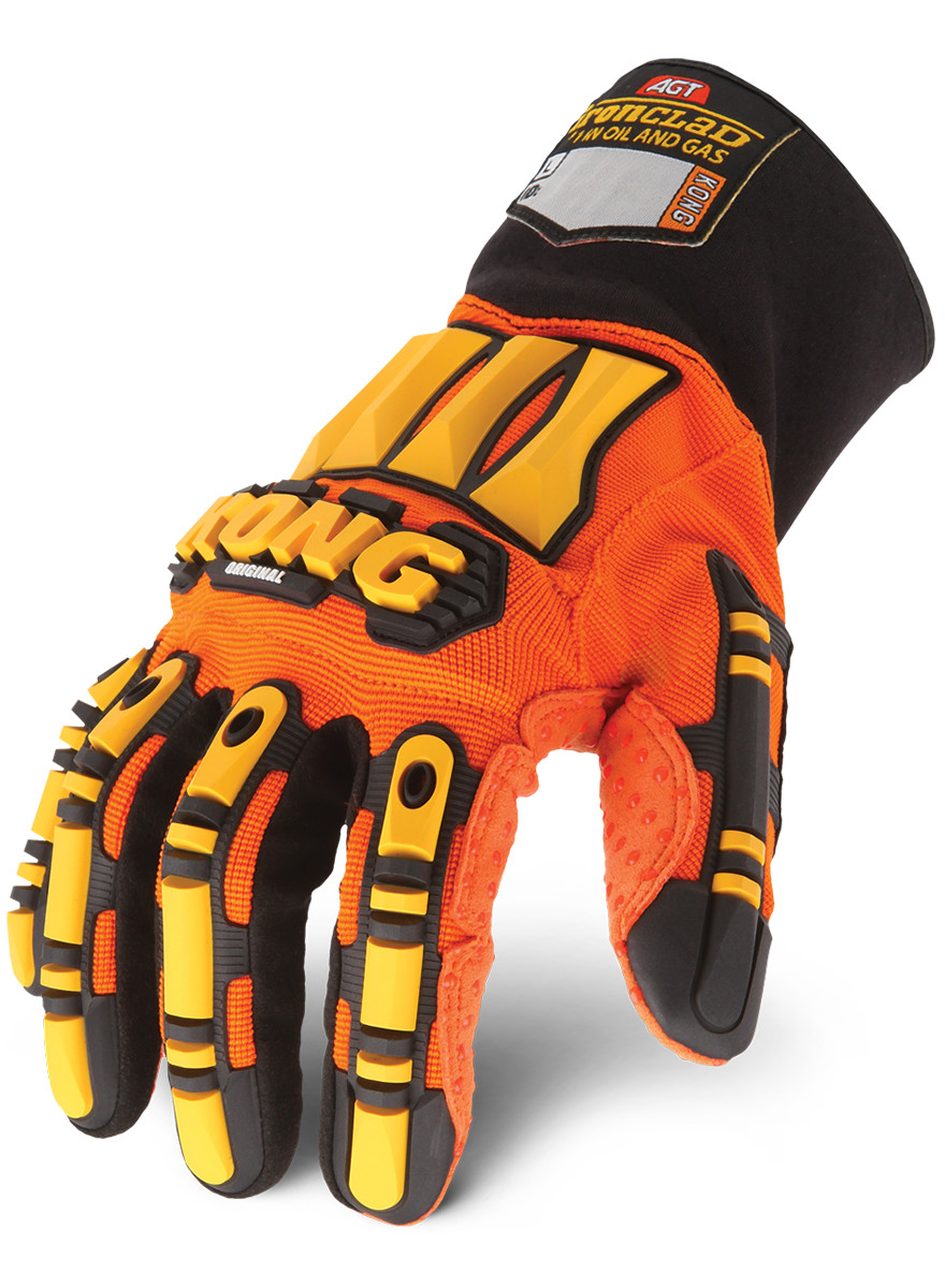 IronClad Gloves SDX2 KONG Original Mechanics Oil and Gas Orange – Select Size