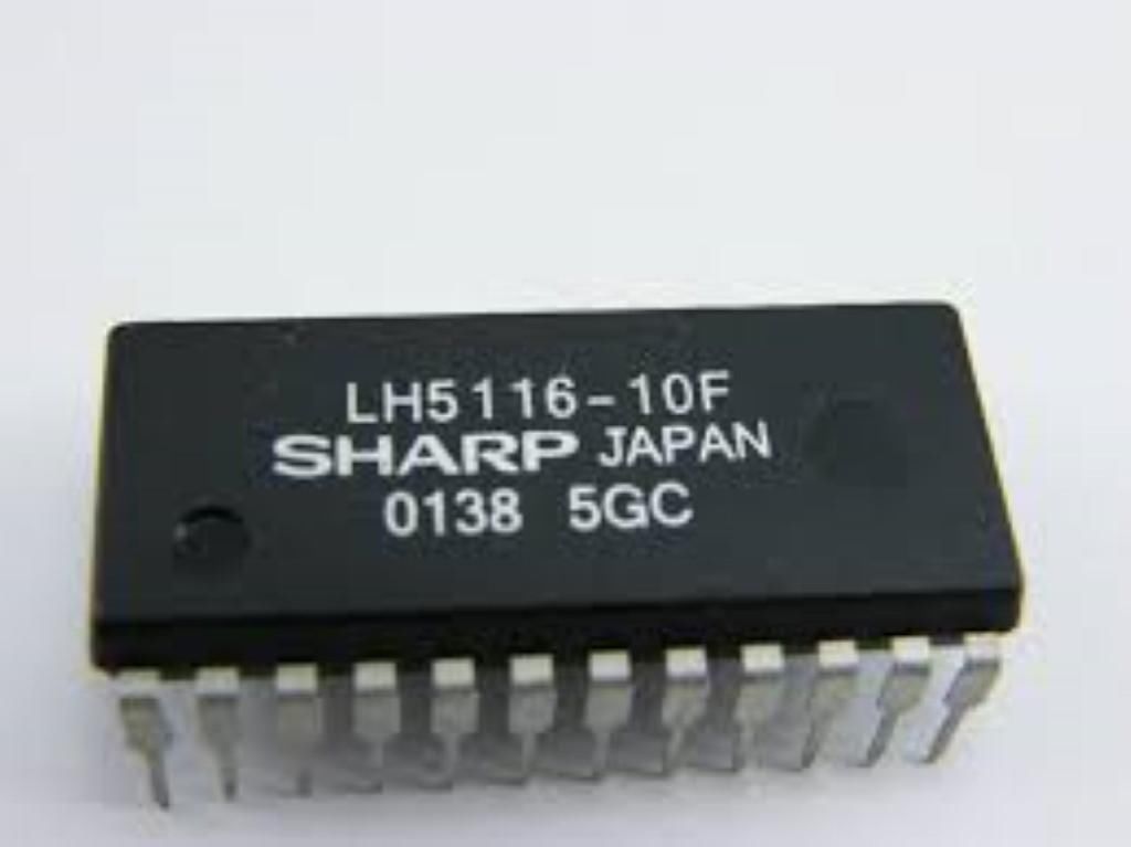 SHARP LH5116-10 DIP-24 CMOS 16K (2K x 8) Static RAM RH